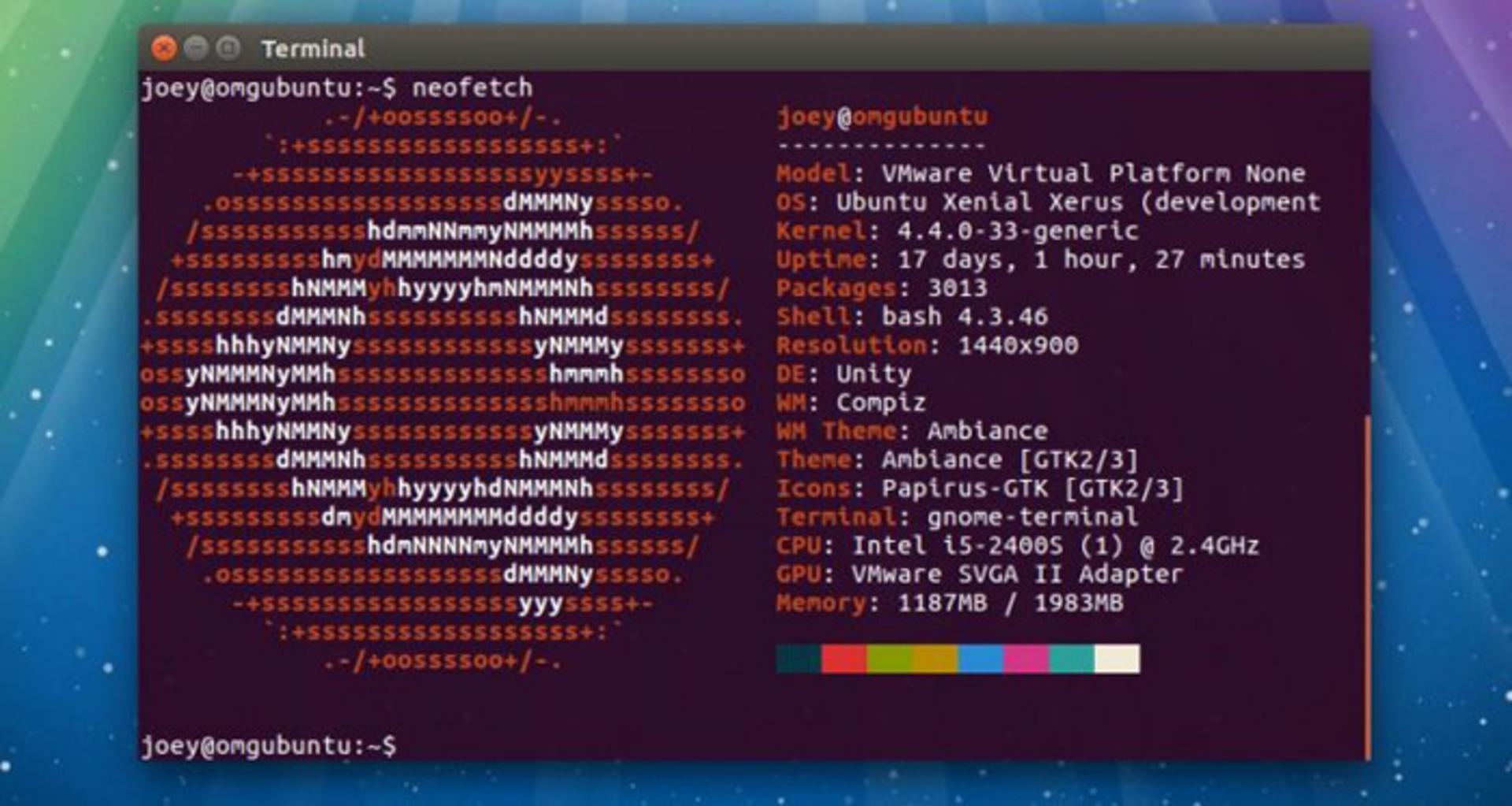 neofetch