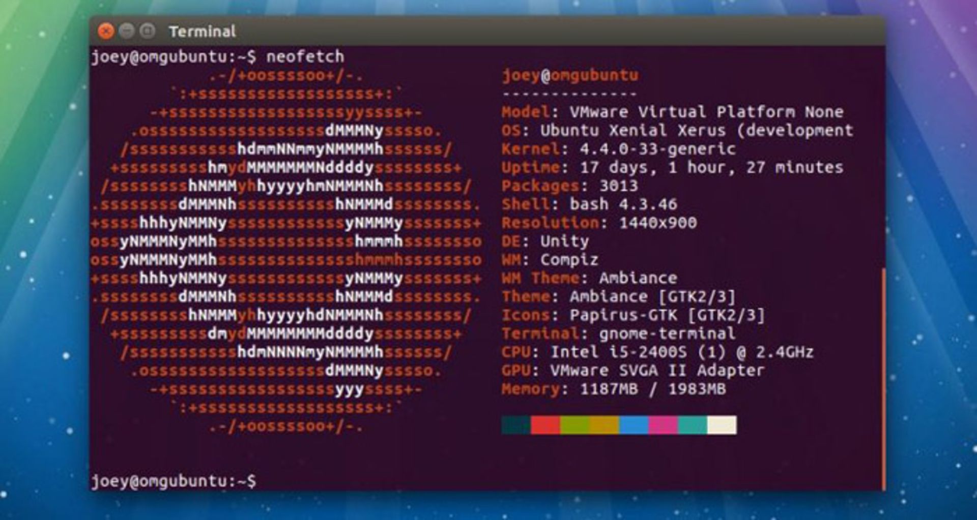 neofetch