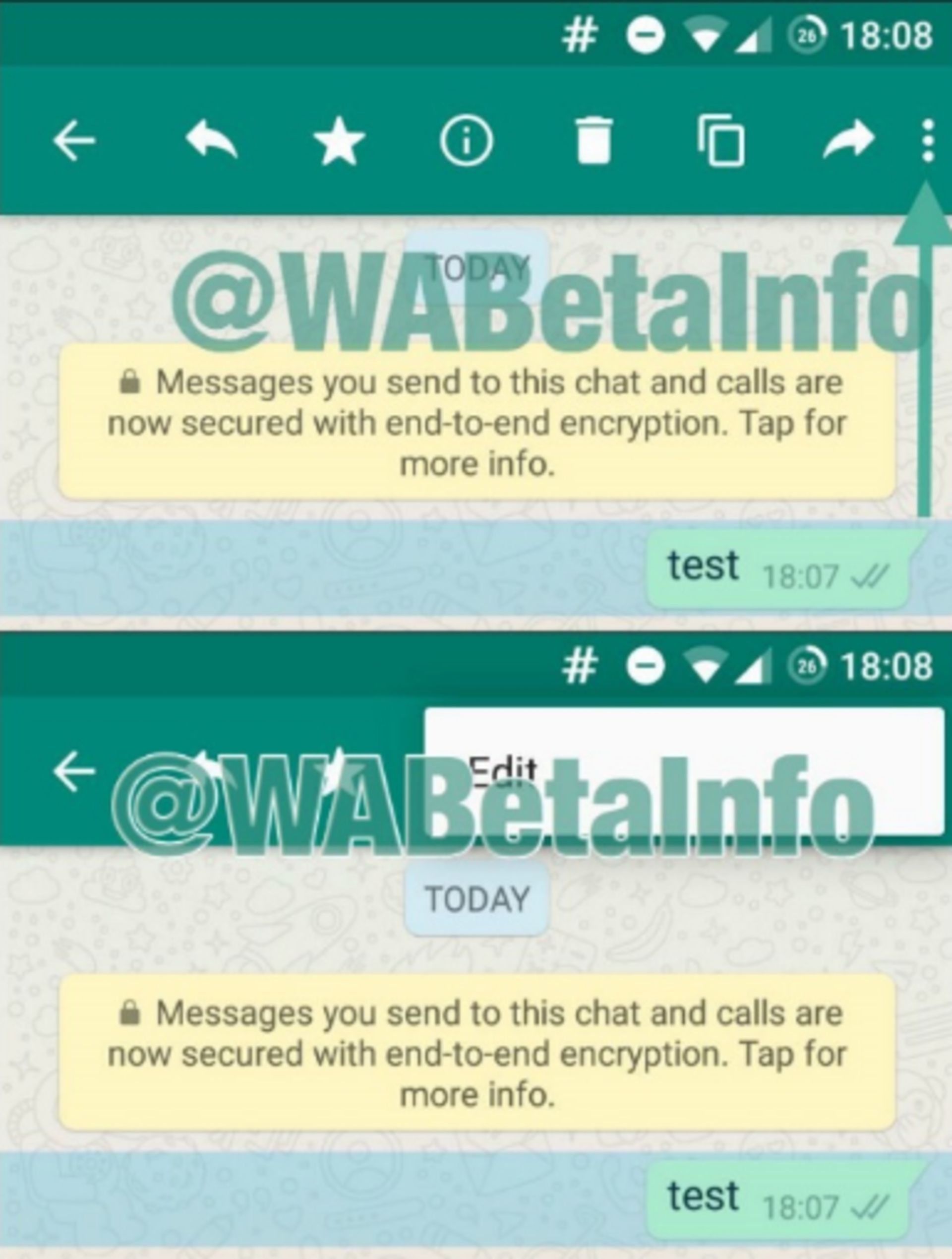 whatsapp recall