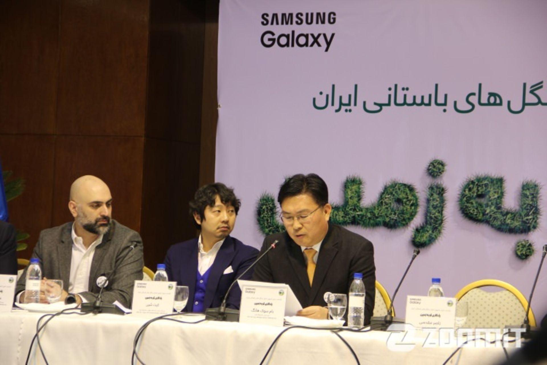 با سوک هانگ مدیرعامل دفتر سامسونگ در ایران