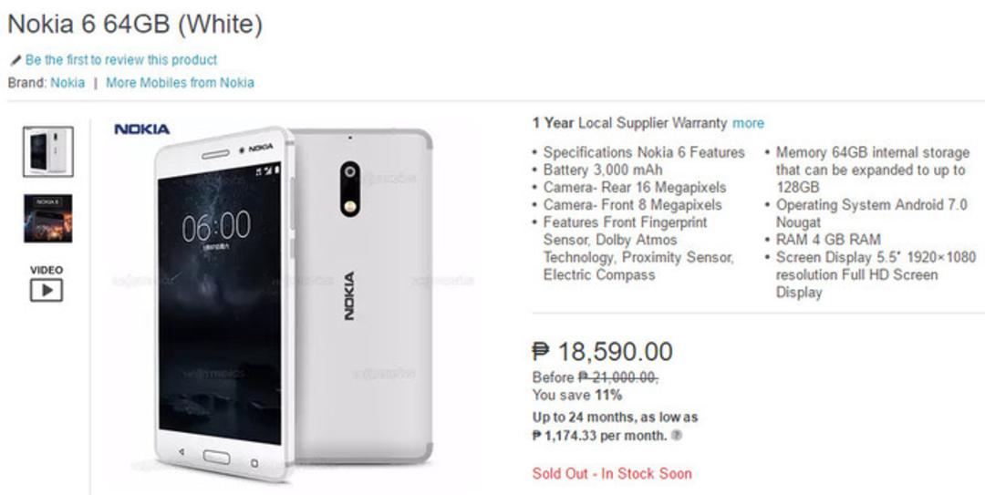 nokia 6