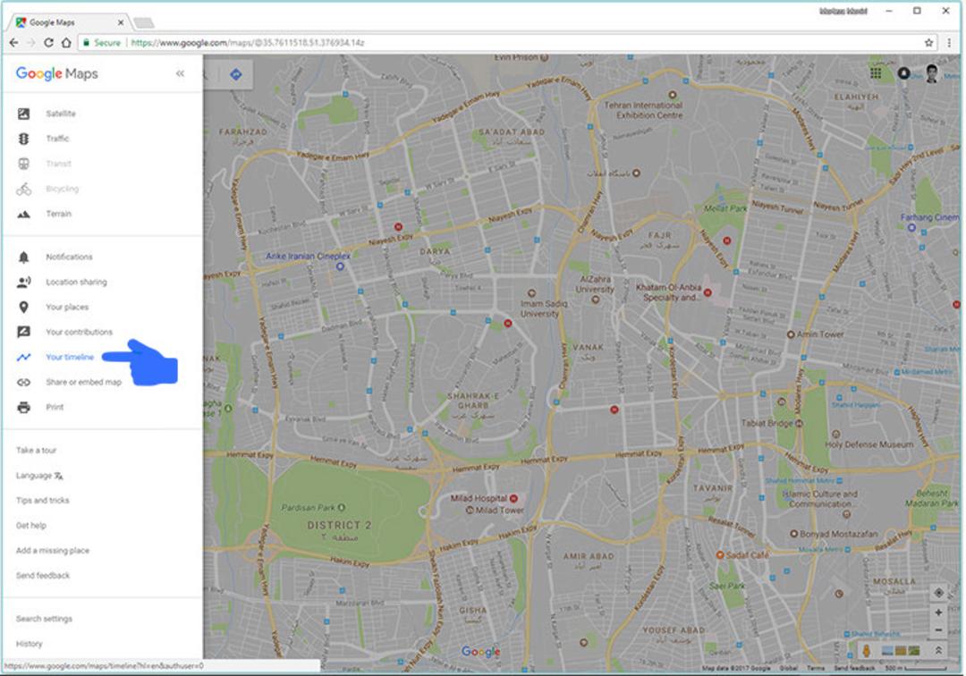 آموزش نقشه گوگل/Google maps