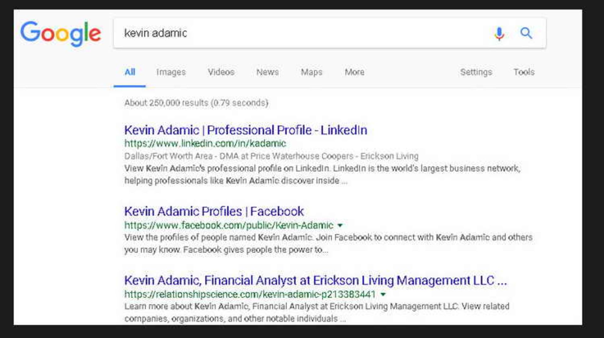 Why You Need to Google Yourself Right Now