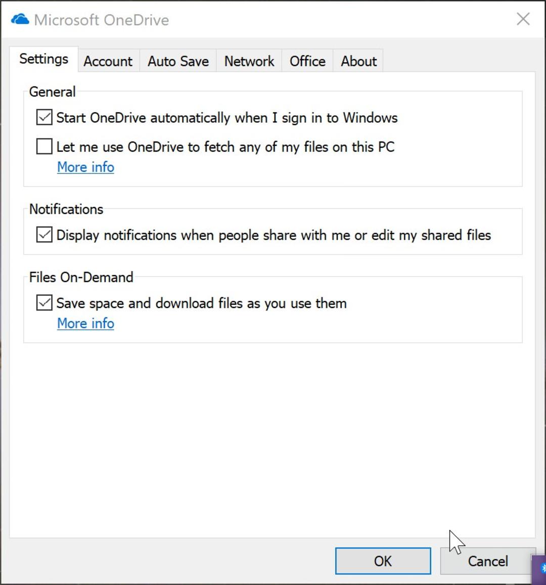OneDrive Files On-Demand