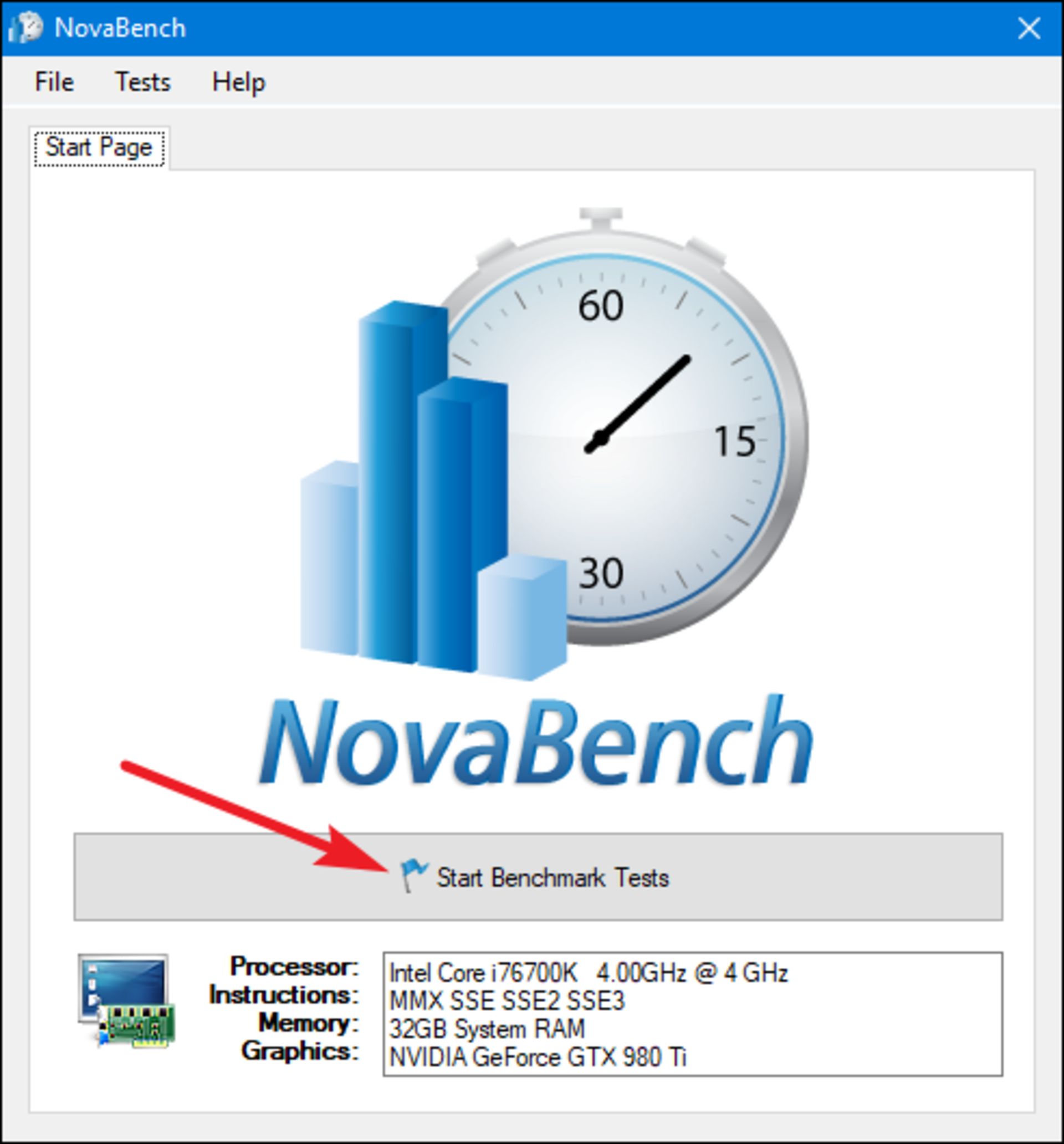 novabench benchmark