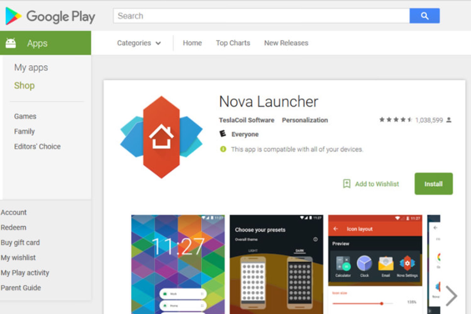 Nova Launcher