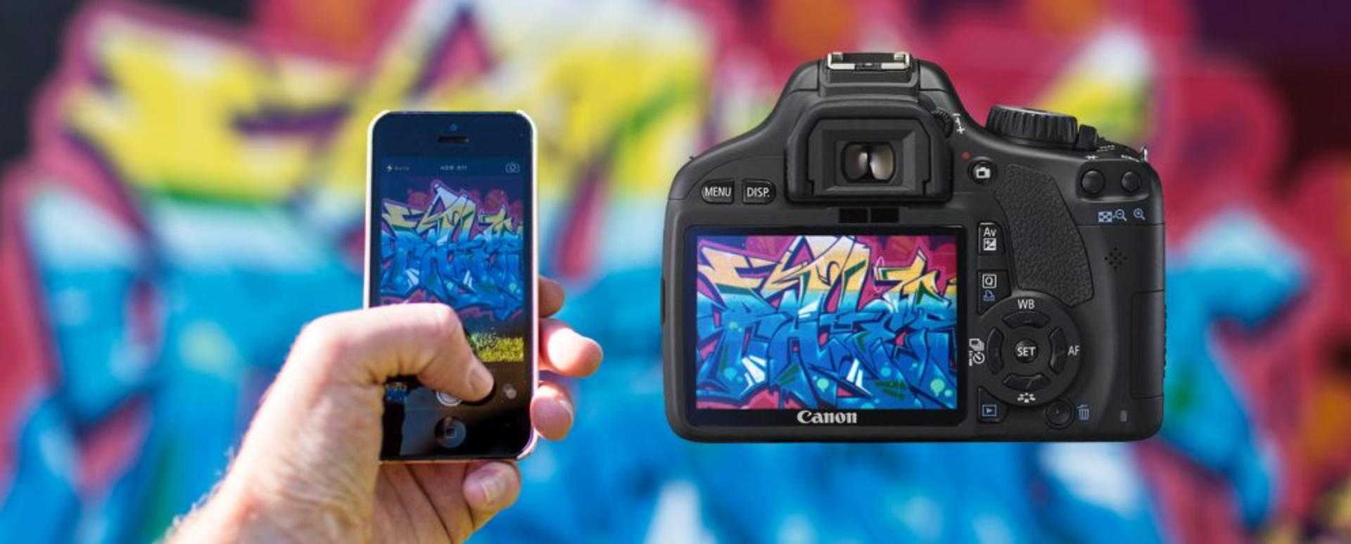 Smartphone Vs DSLR Camera