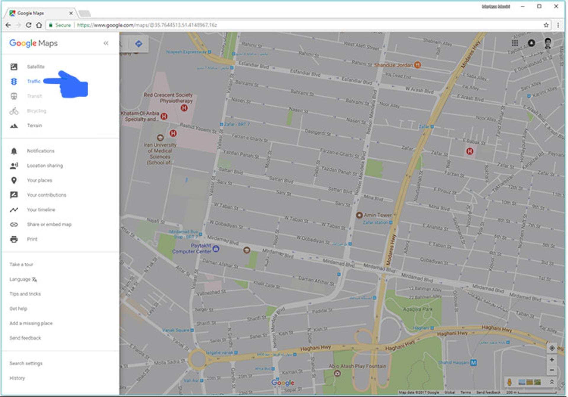آموزش نقشه گوگل/Google maps
