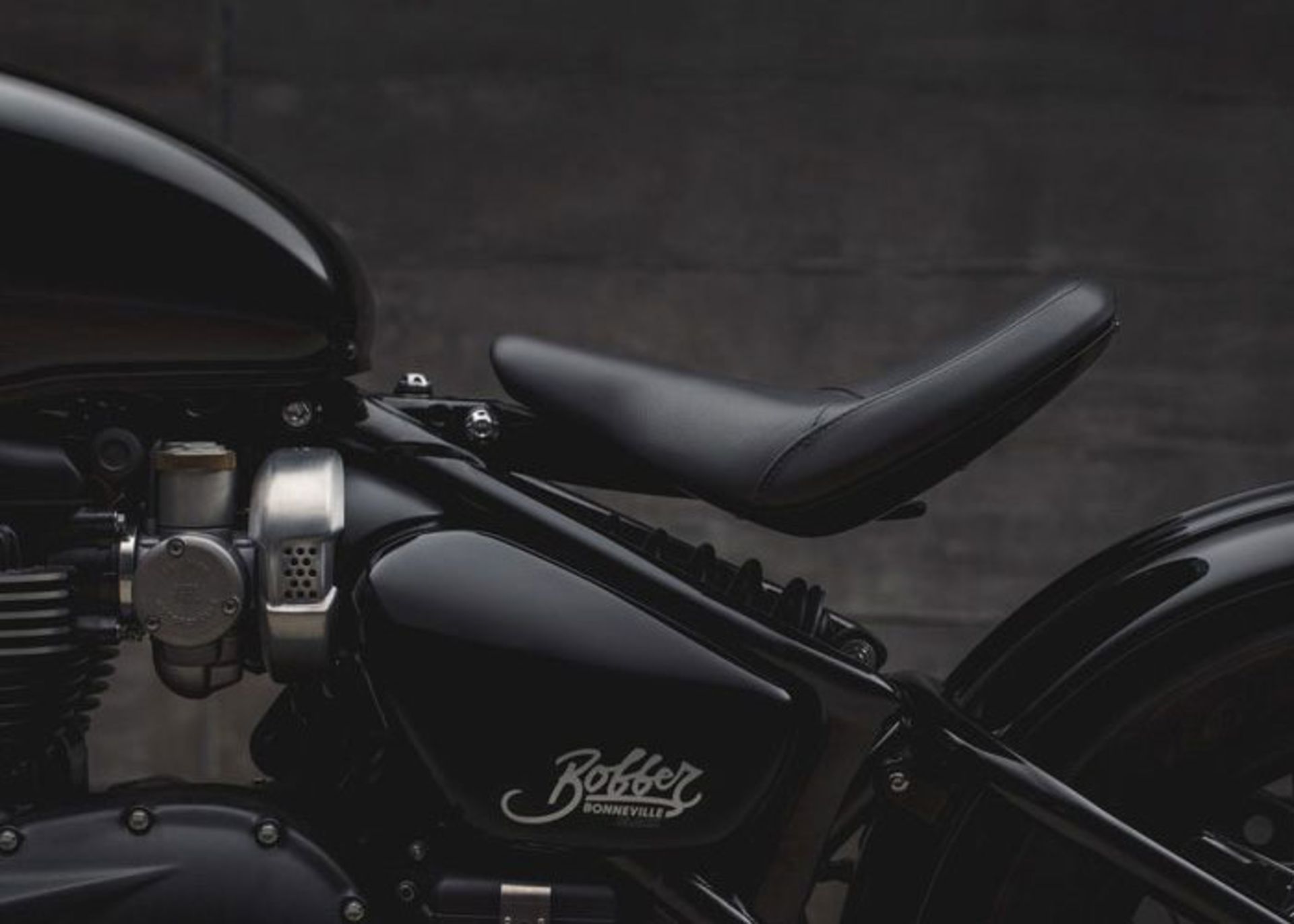 موتورسیکلت Triumph Bonneville Bobber Black