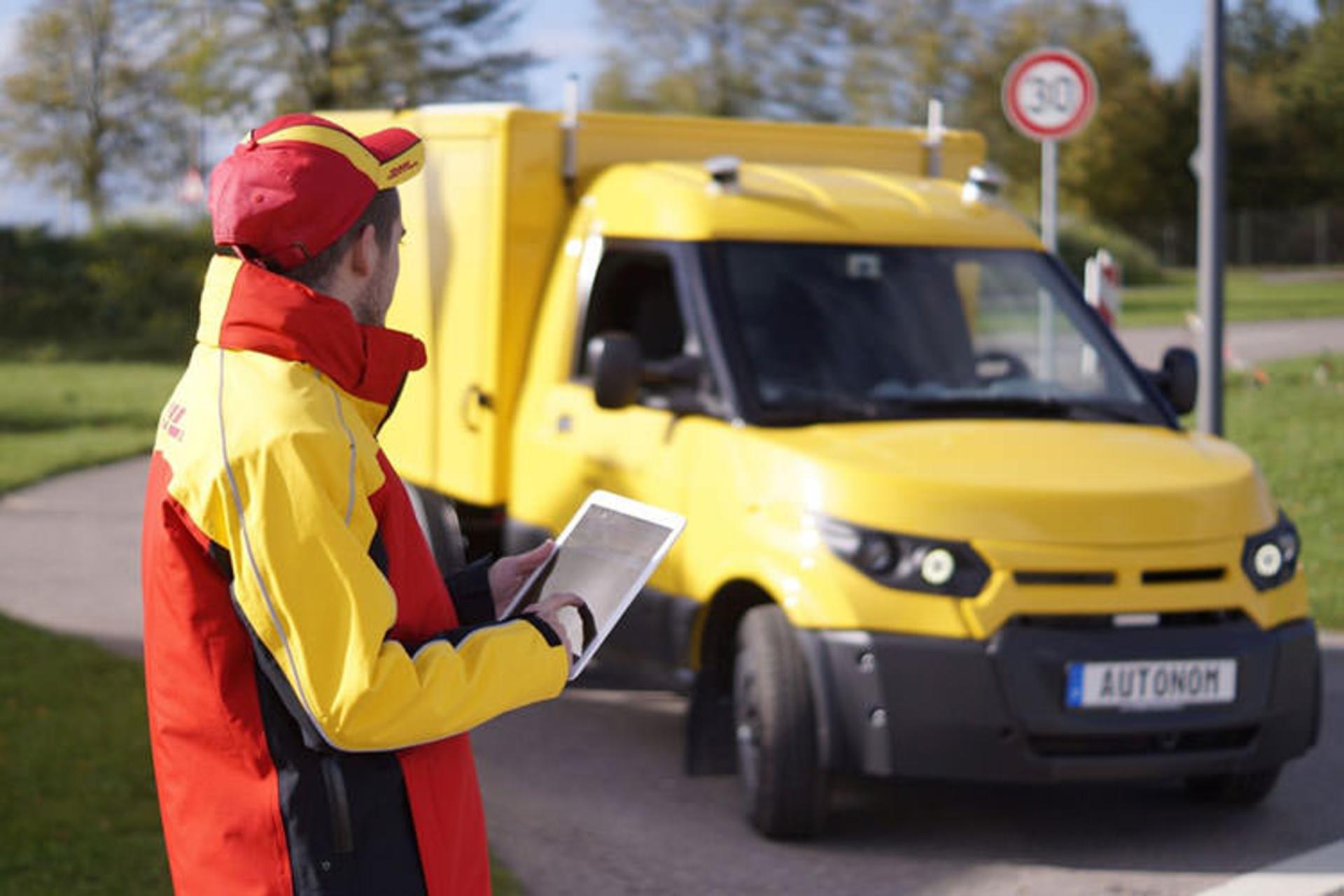 خودروی خودران شرکت DHL