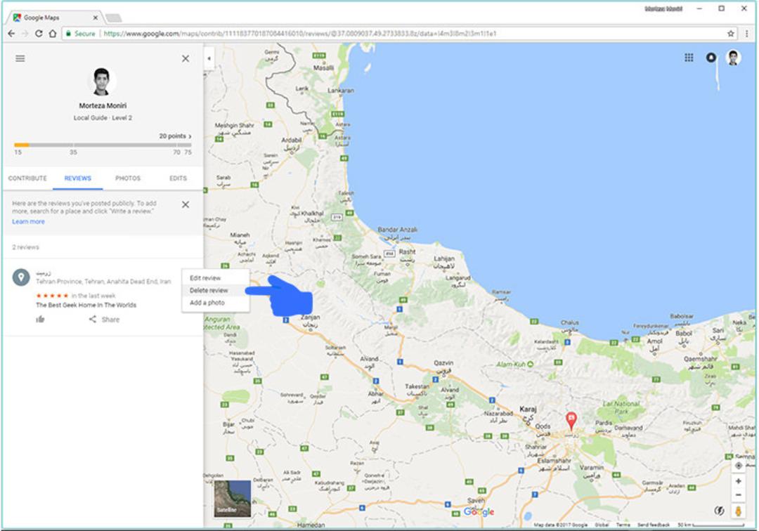 آموزش نقشه گوگل/Google maps