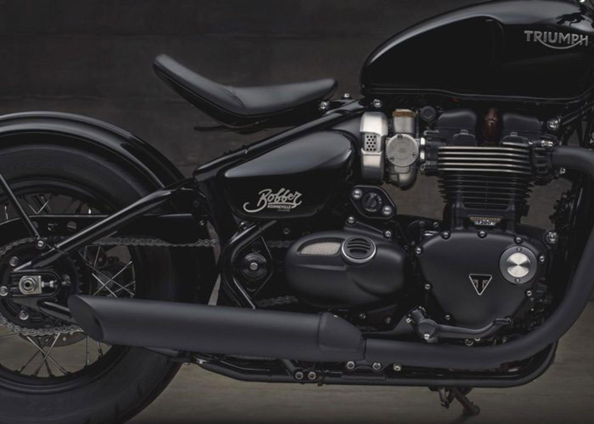 موتورسیکلت Triumph Bonneville Bobber Black