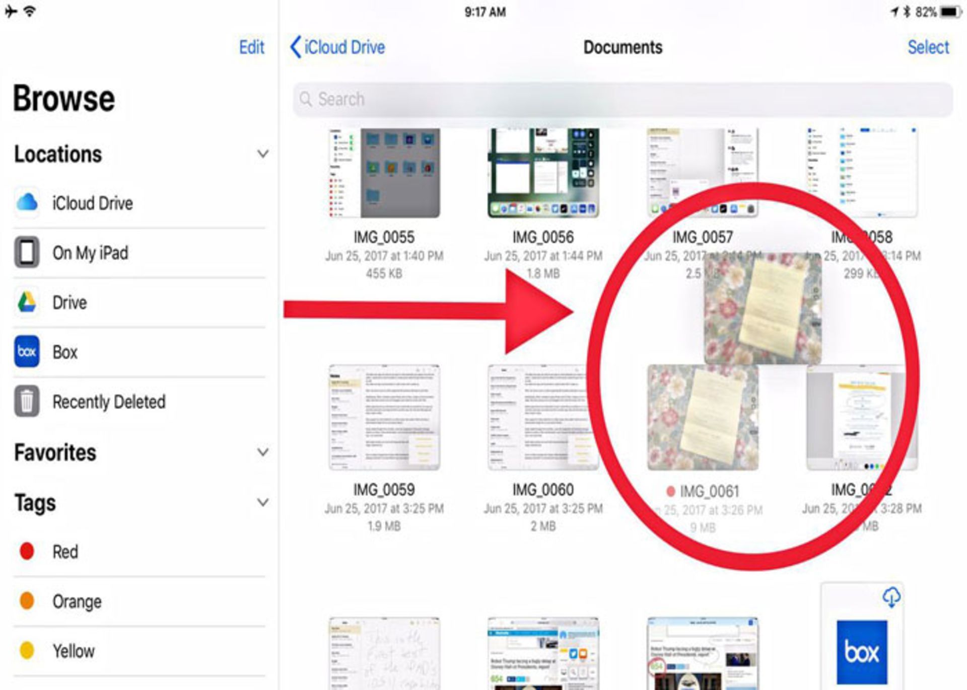 Files app