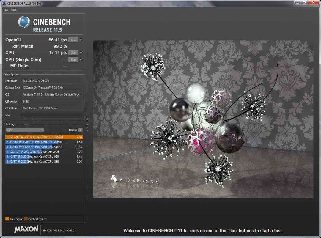 cinebench benchmark
