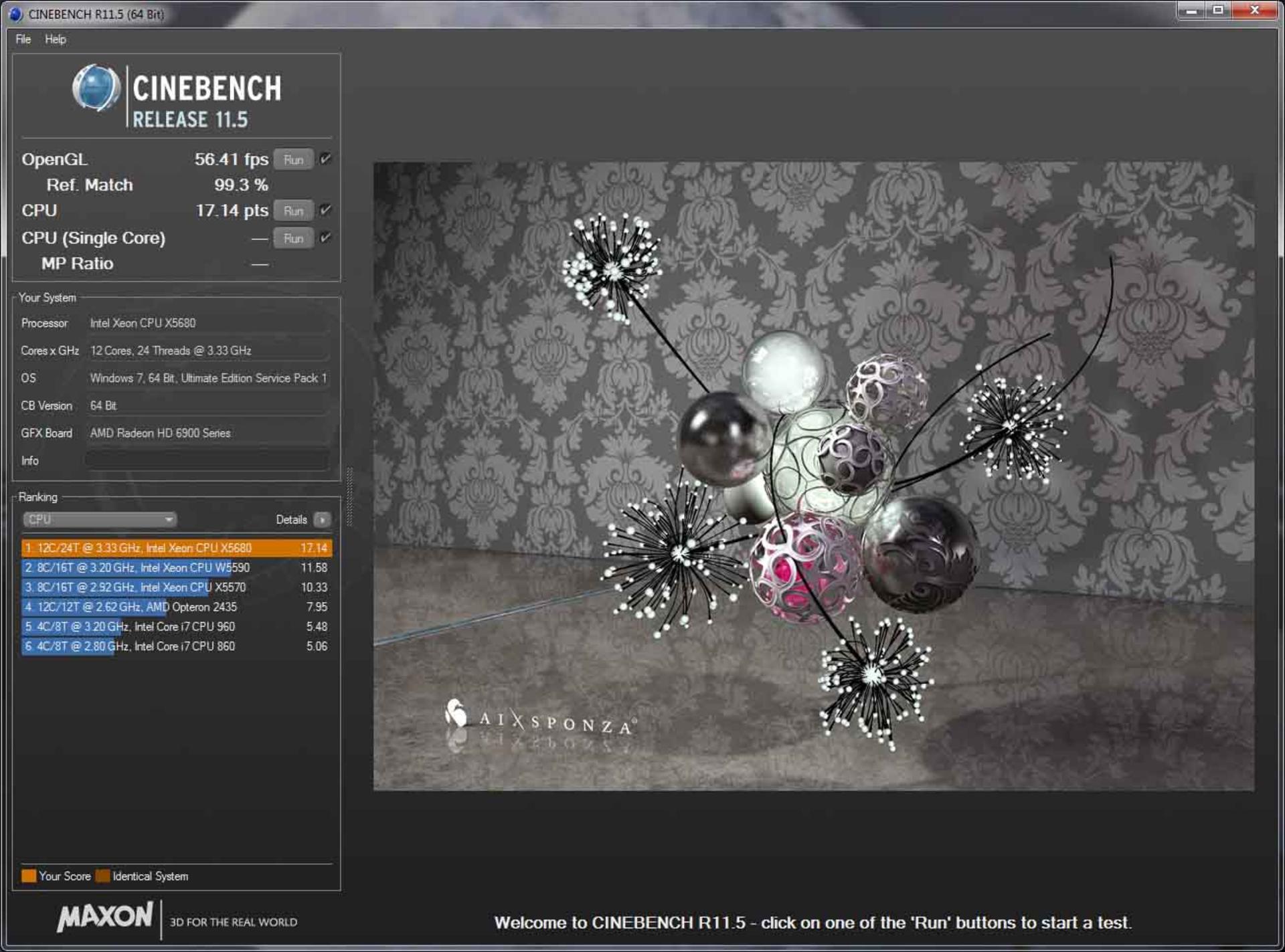 cinebench benchmark