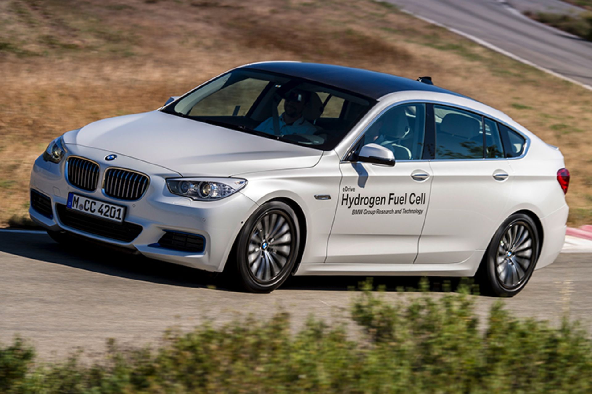 BMW 5 series gt hydrogen fuel cell 