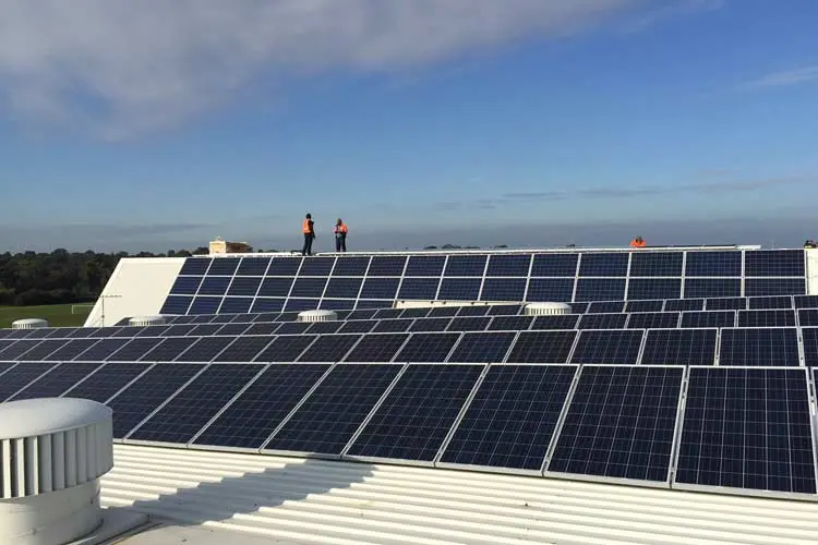 rooftop solar panel