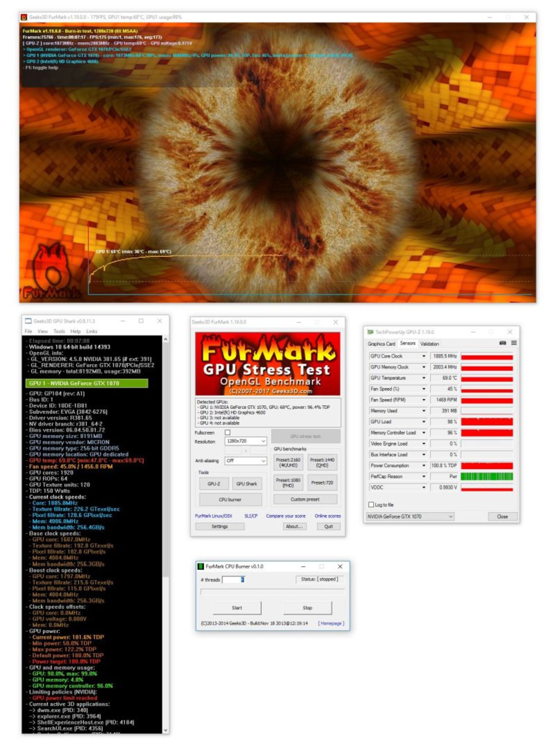 furmark benchmark