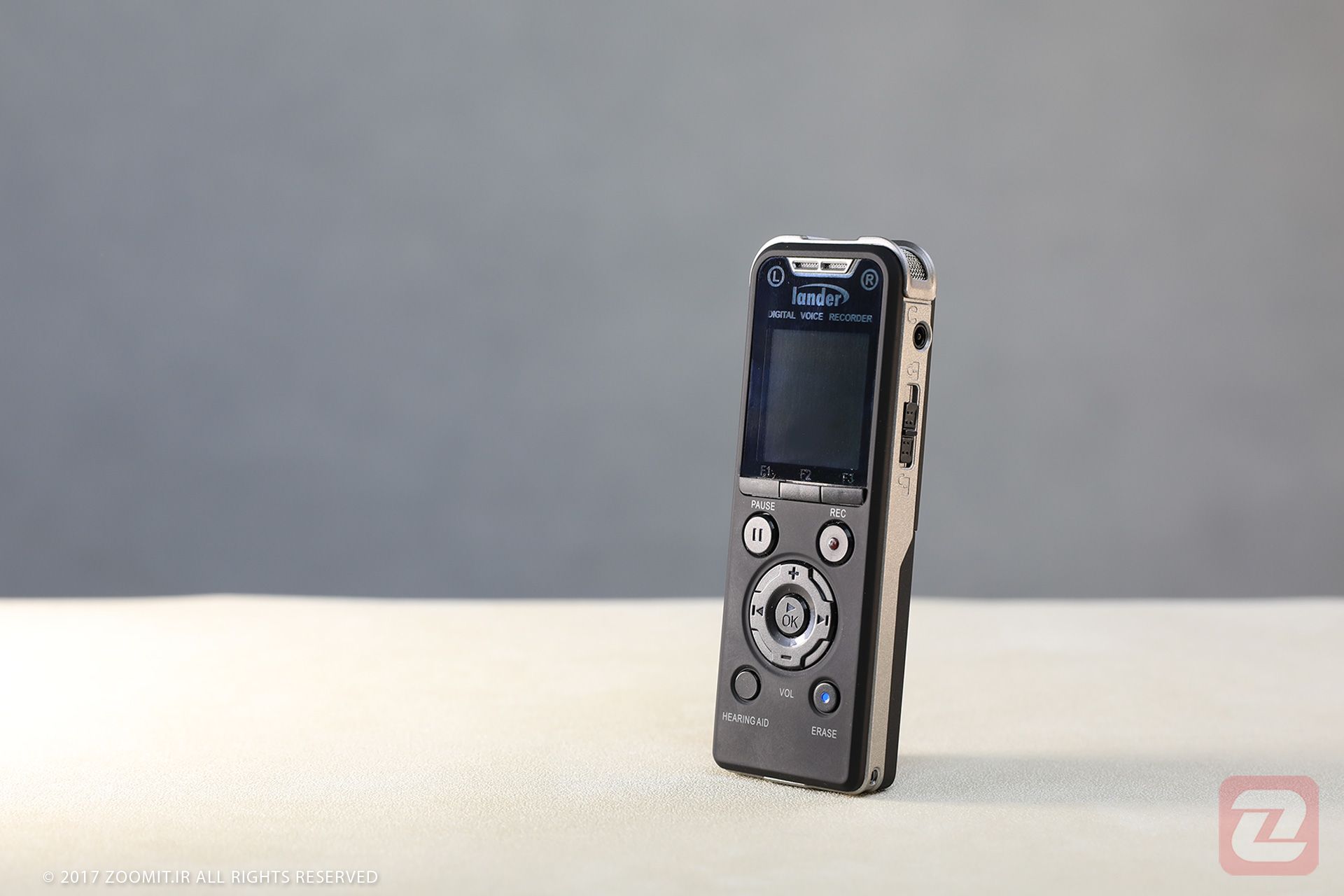 بررسی ضبط کننده‌ی صدای لندر پی وی 4 / lander pv4 review