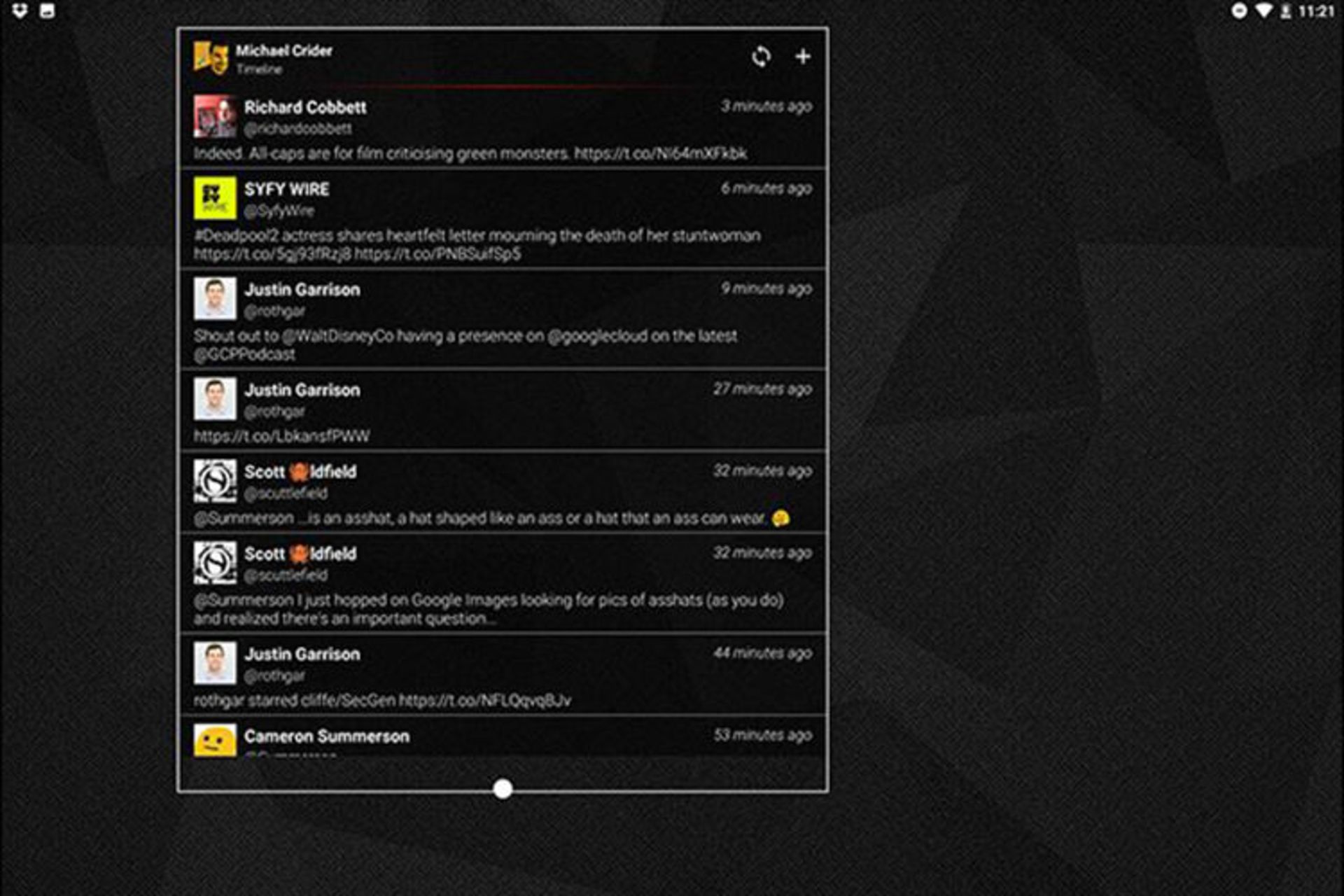 Resizing Widgets