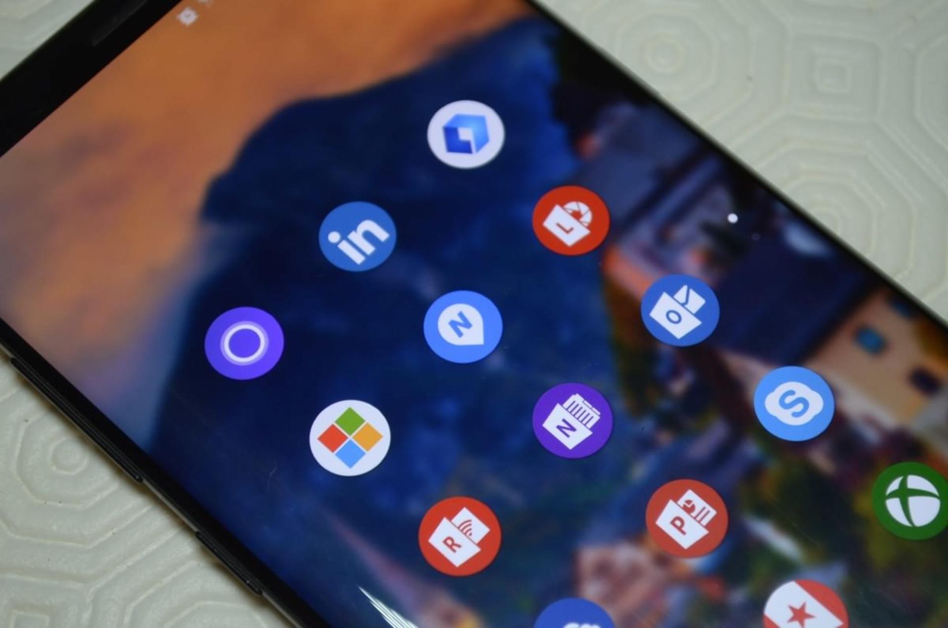 Microsoft Apps on Android