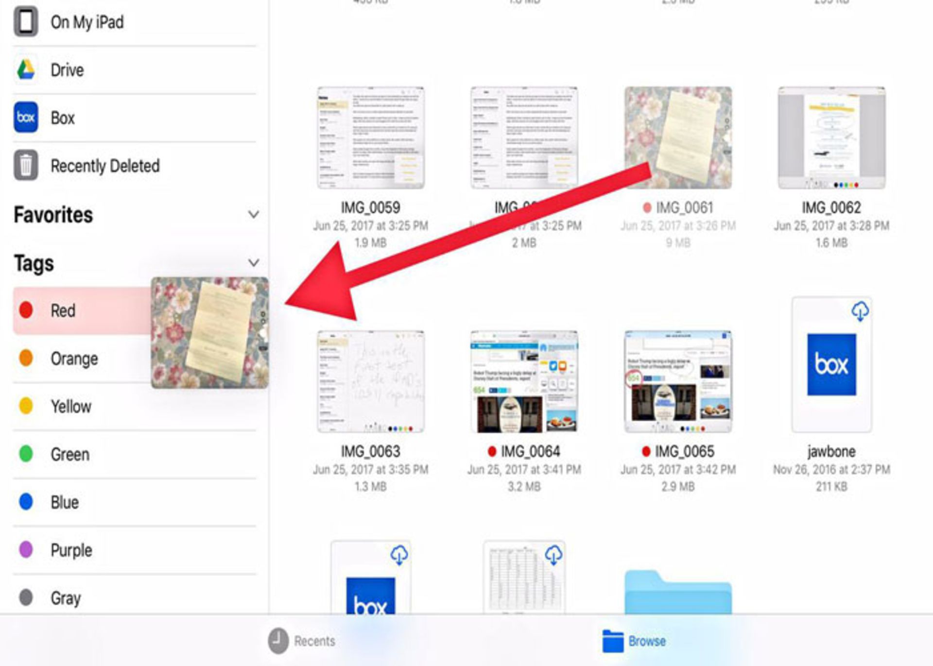 Files app