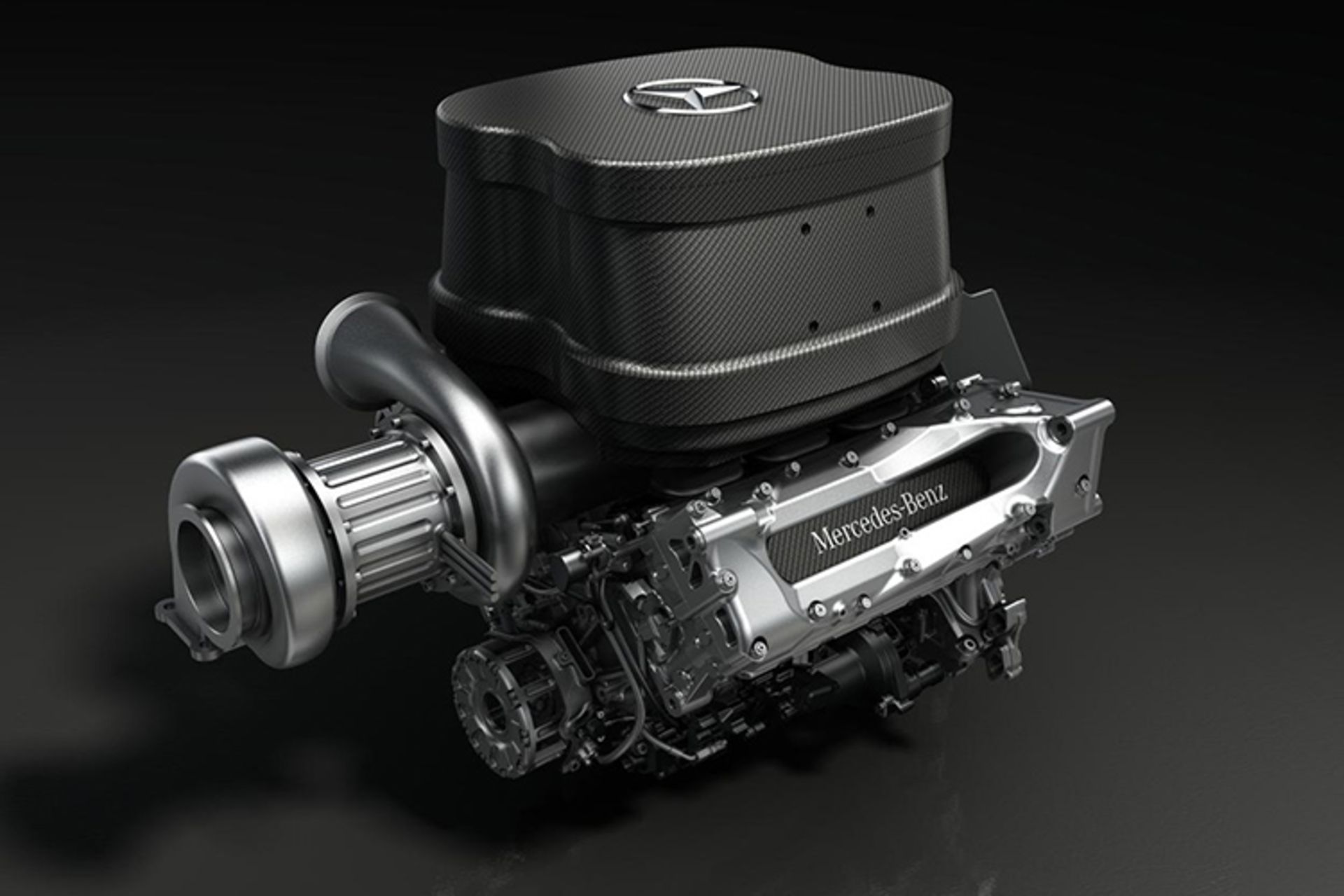 F1  mercedes engine 