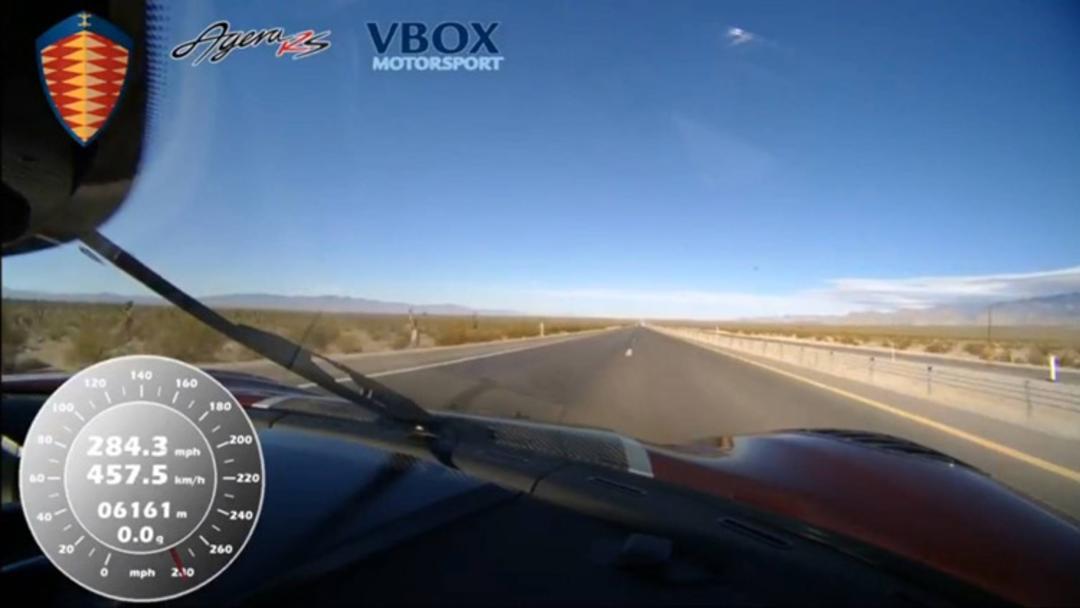 koenigsegg record