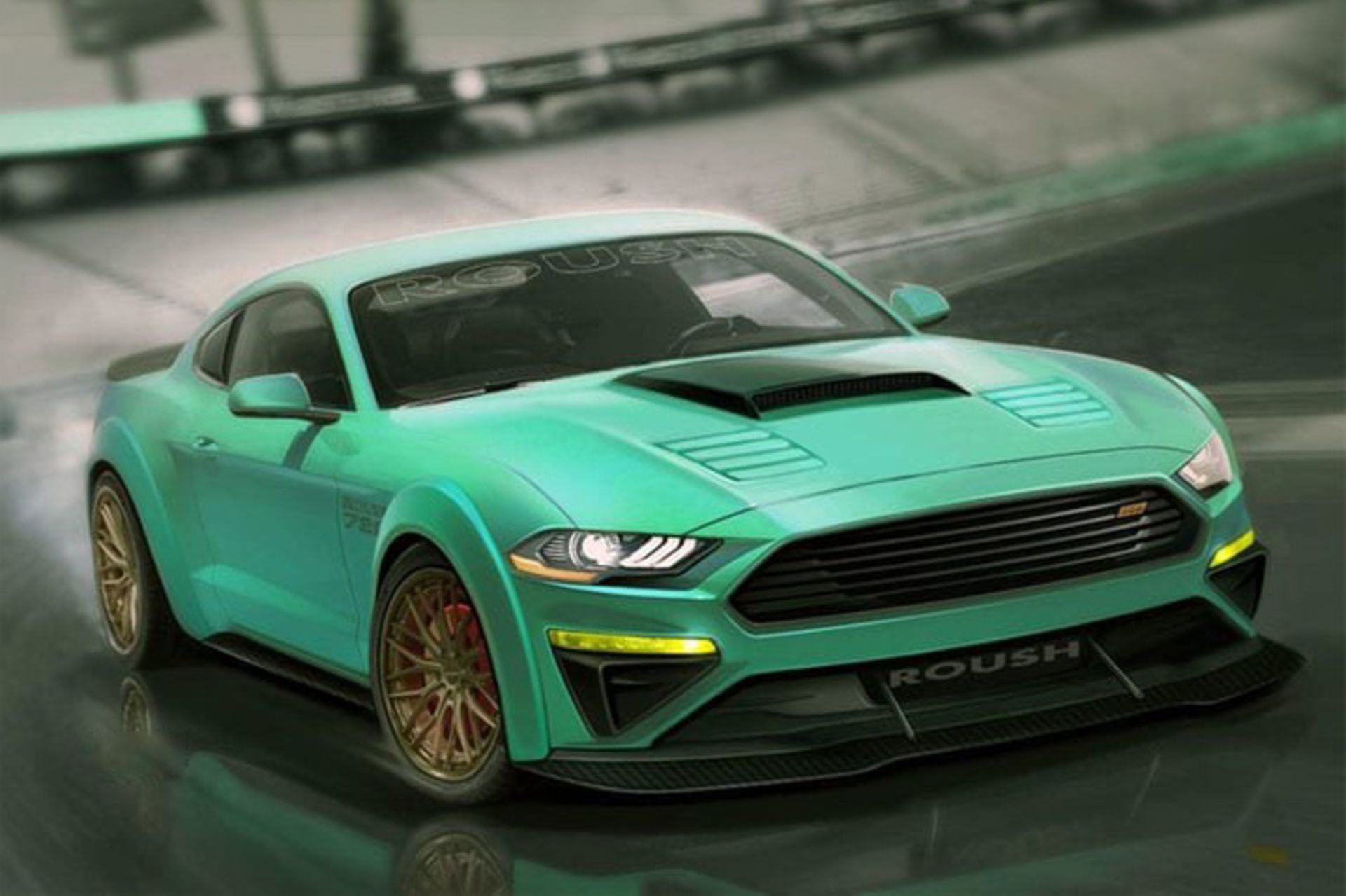 Mustang tuning Roush
