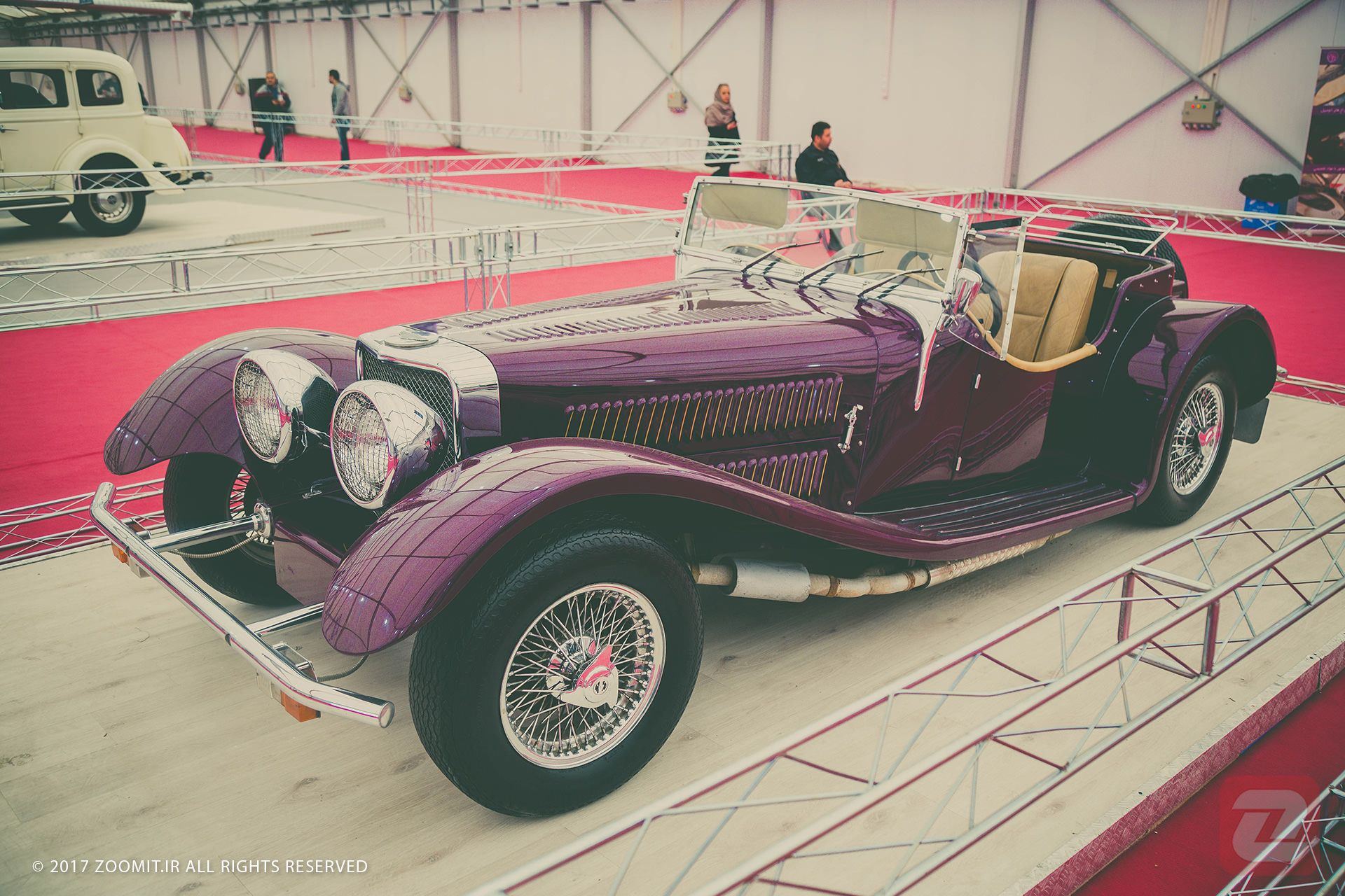 خودرو کلاسیک نمایشگاه خودر تهران 1396