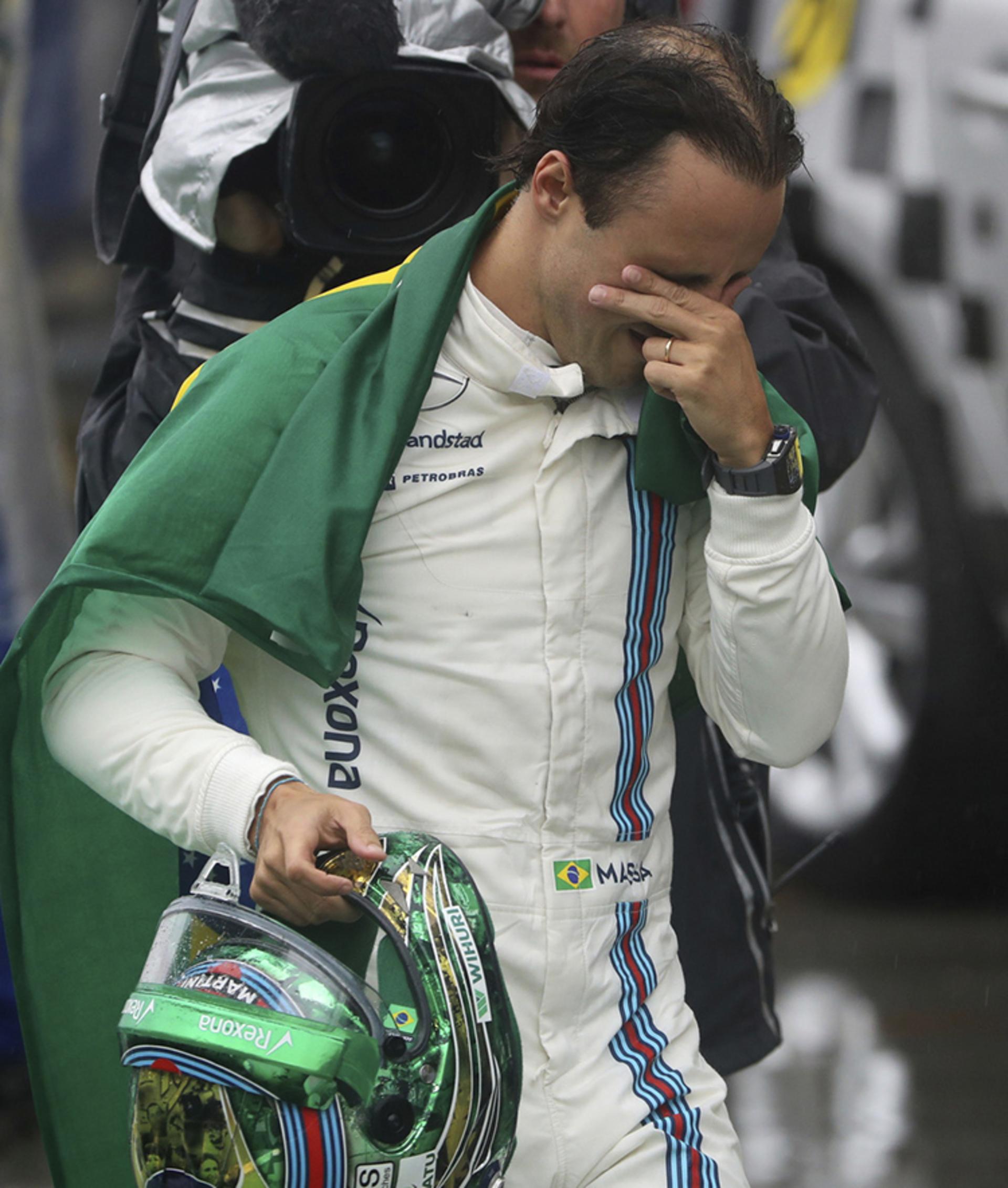 massa crying f1