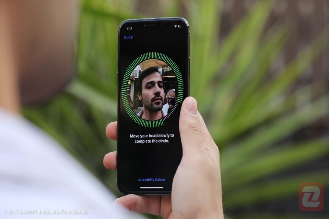 آیفون ایکس تشخیص چهره