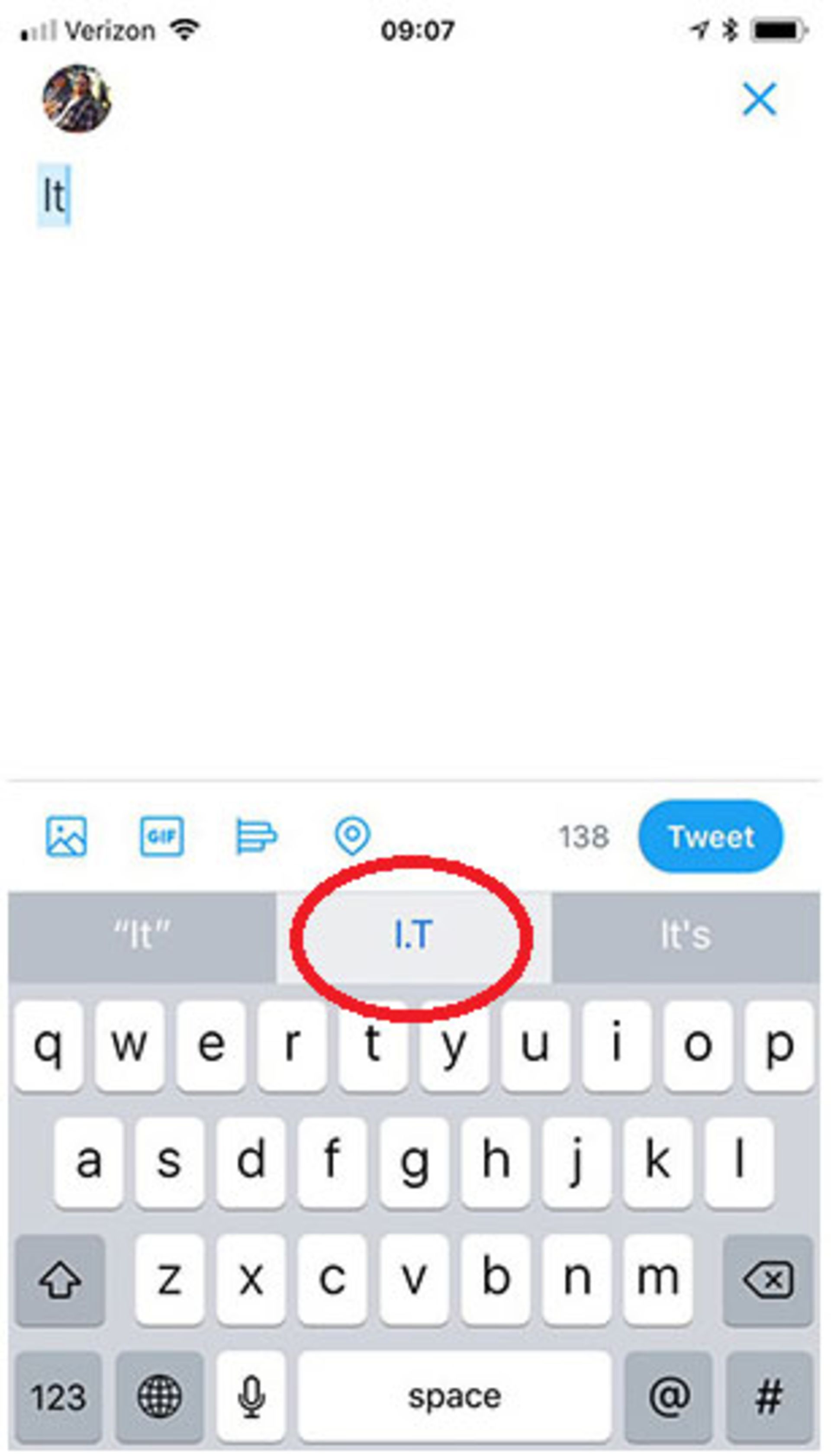 باگ تصحیح خودکار iOS 11
