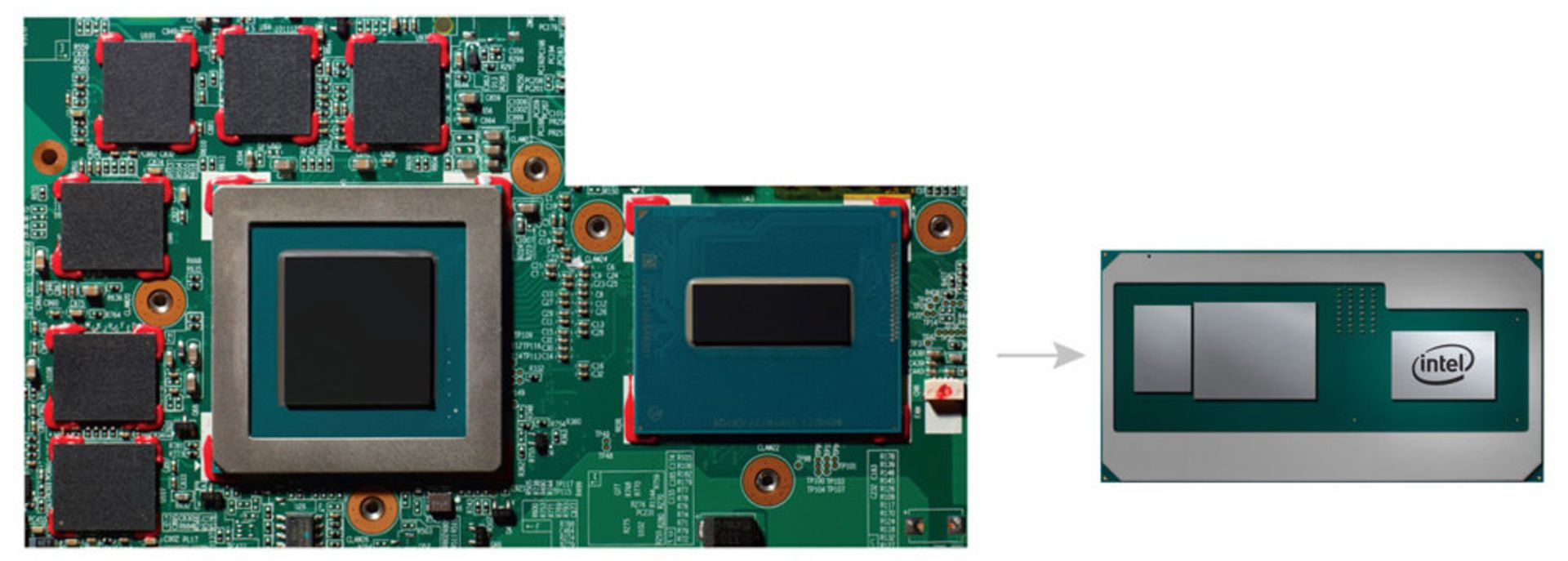 چیپ مجتمع اینتل و AMD