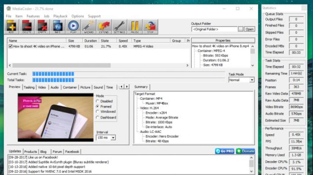 تبدیل ویدئو video converter