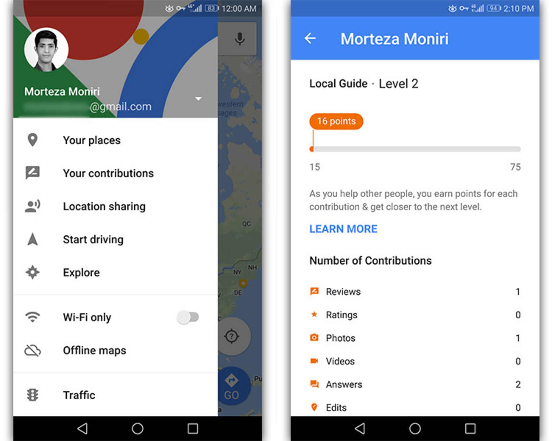 آموزش نقشه گوگل/google/ maps