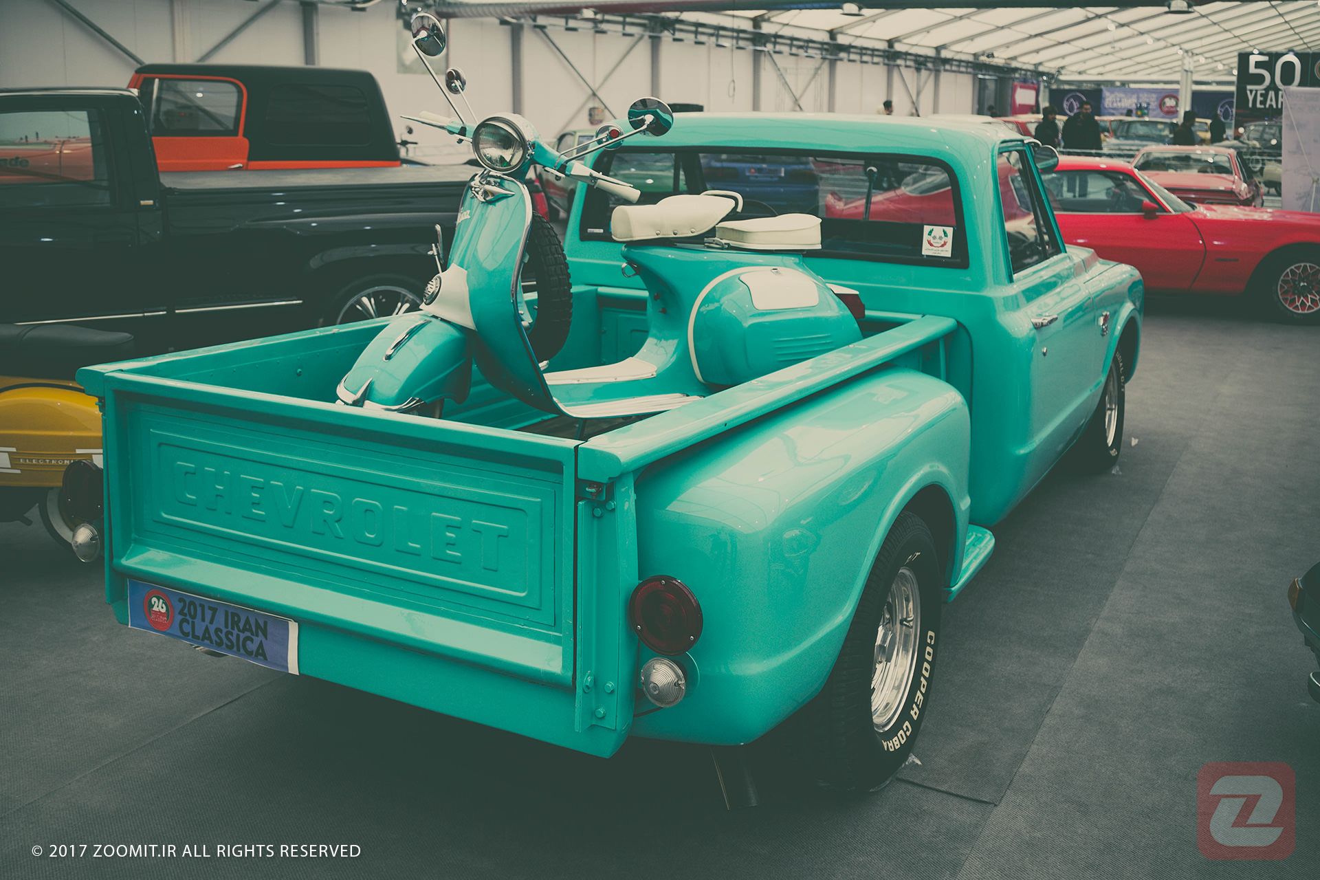 خودرو کلاسیک نمایشگاه خودر تهران 1396