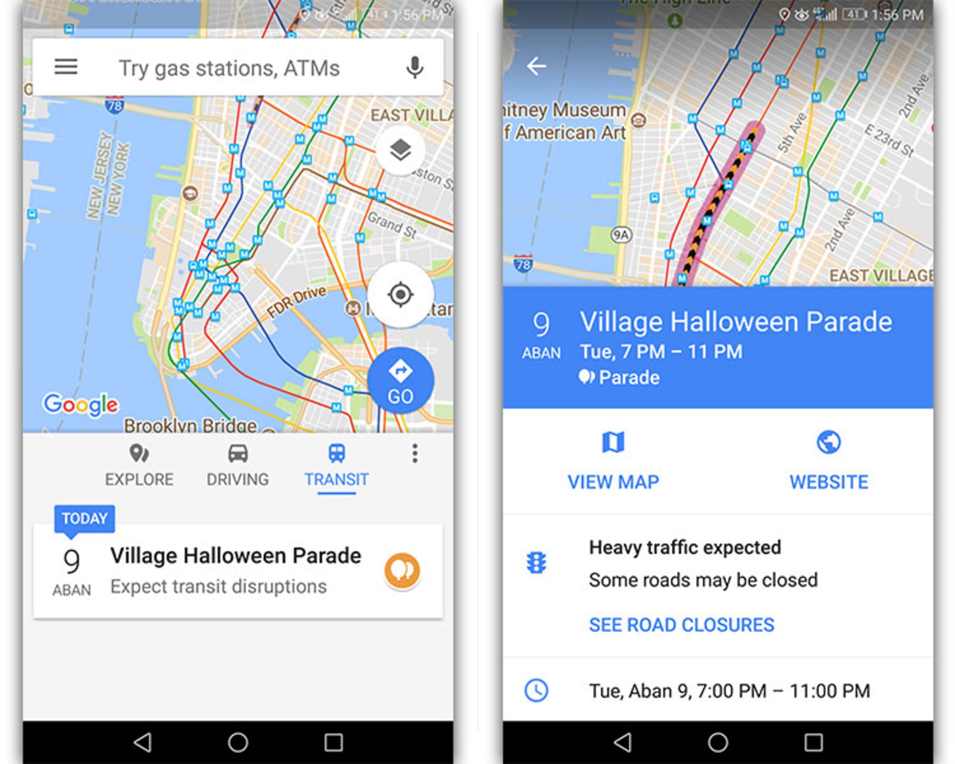 آموزش نقشه گوگل/google/ maps