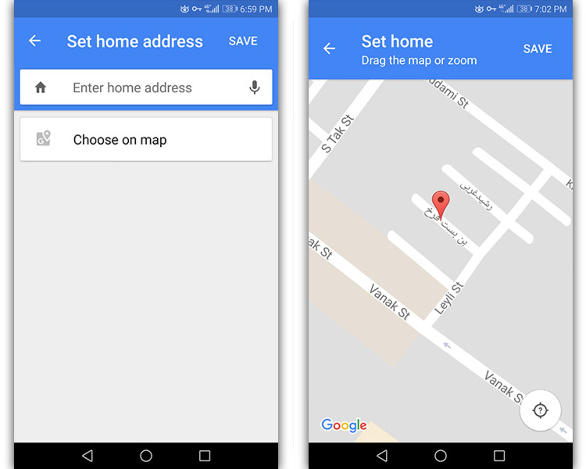 آموزش نقشه گوگل/google/ maps