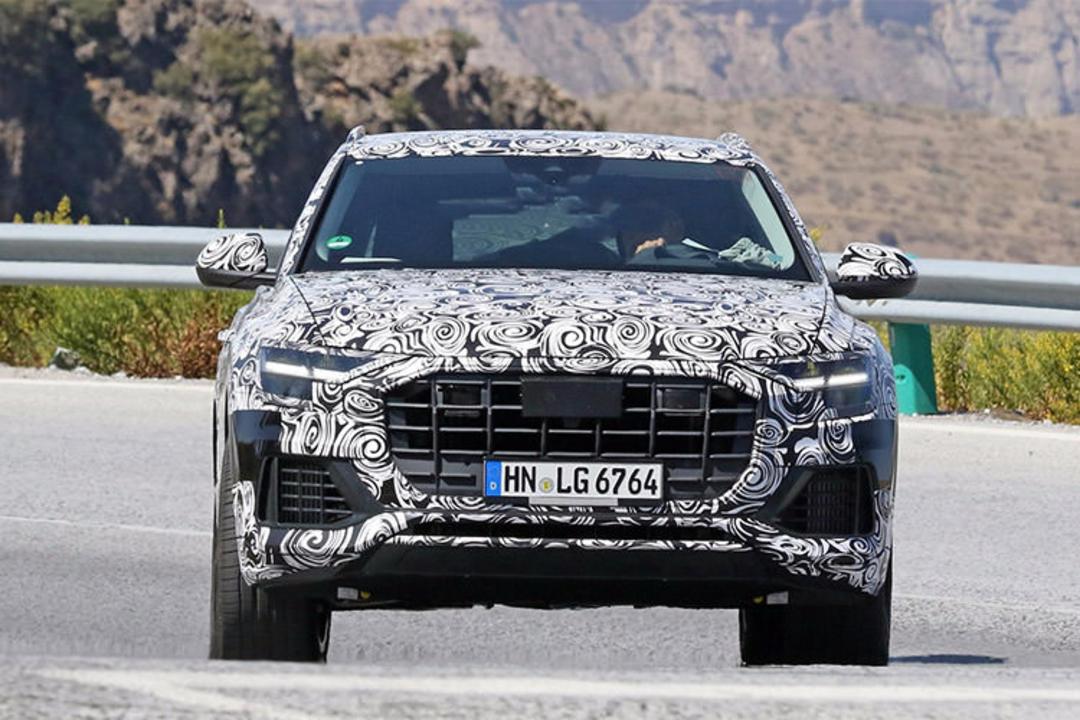 audi q8 spy