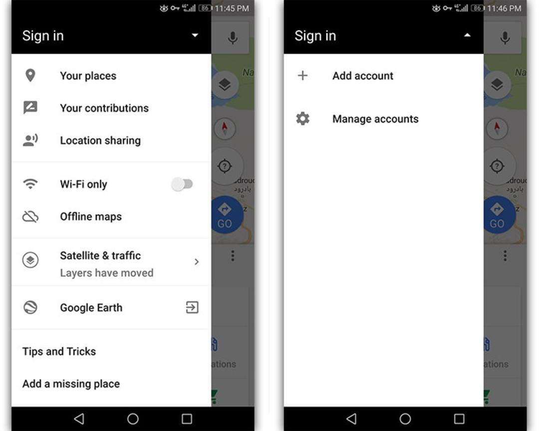 آموزش نقشه گوگل/google/ maps