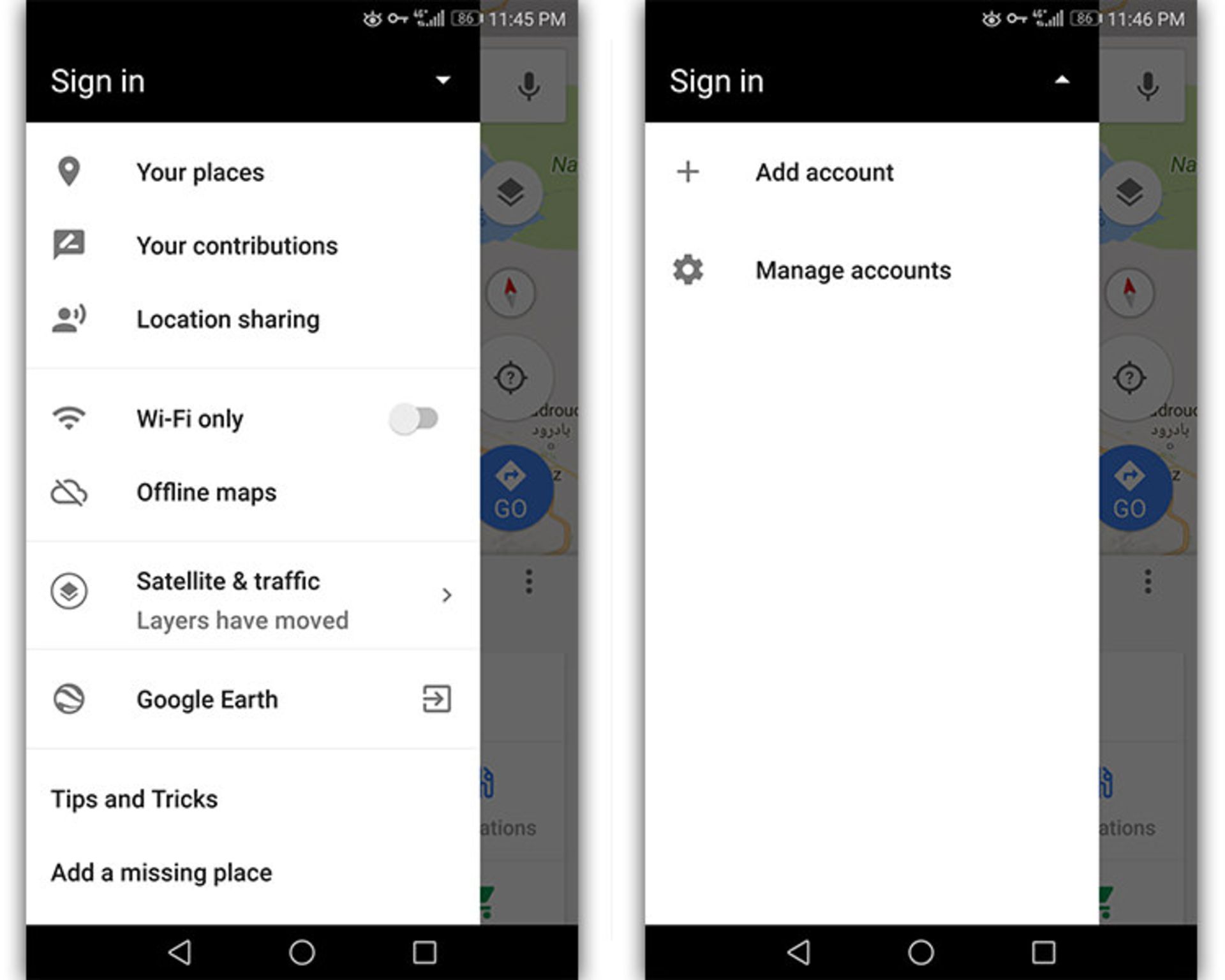 آموزش نقشه گوگل/google/ maps
