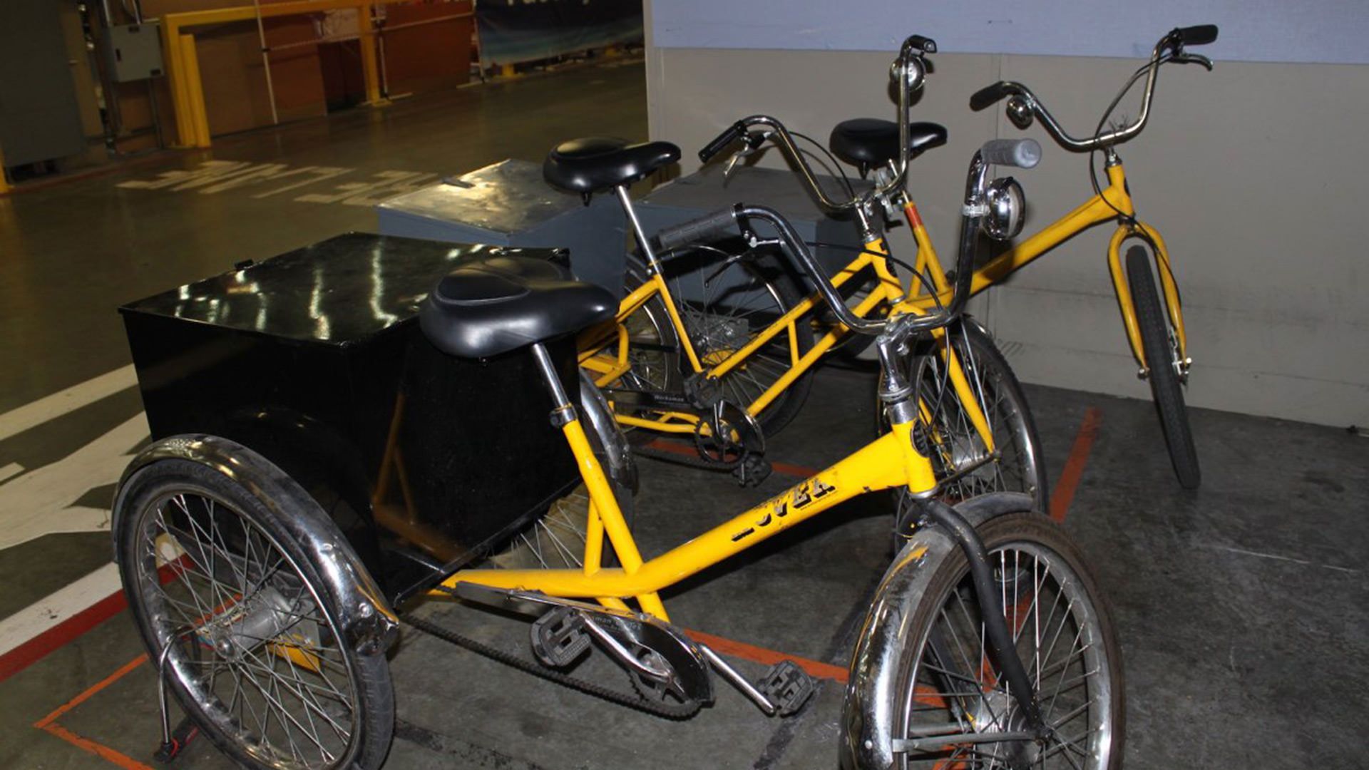 سه‌چرخه‌های مورد استفاده جهت جابجایی در کارخانه