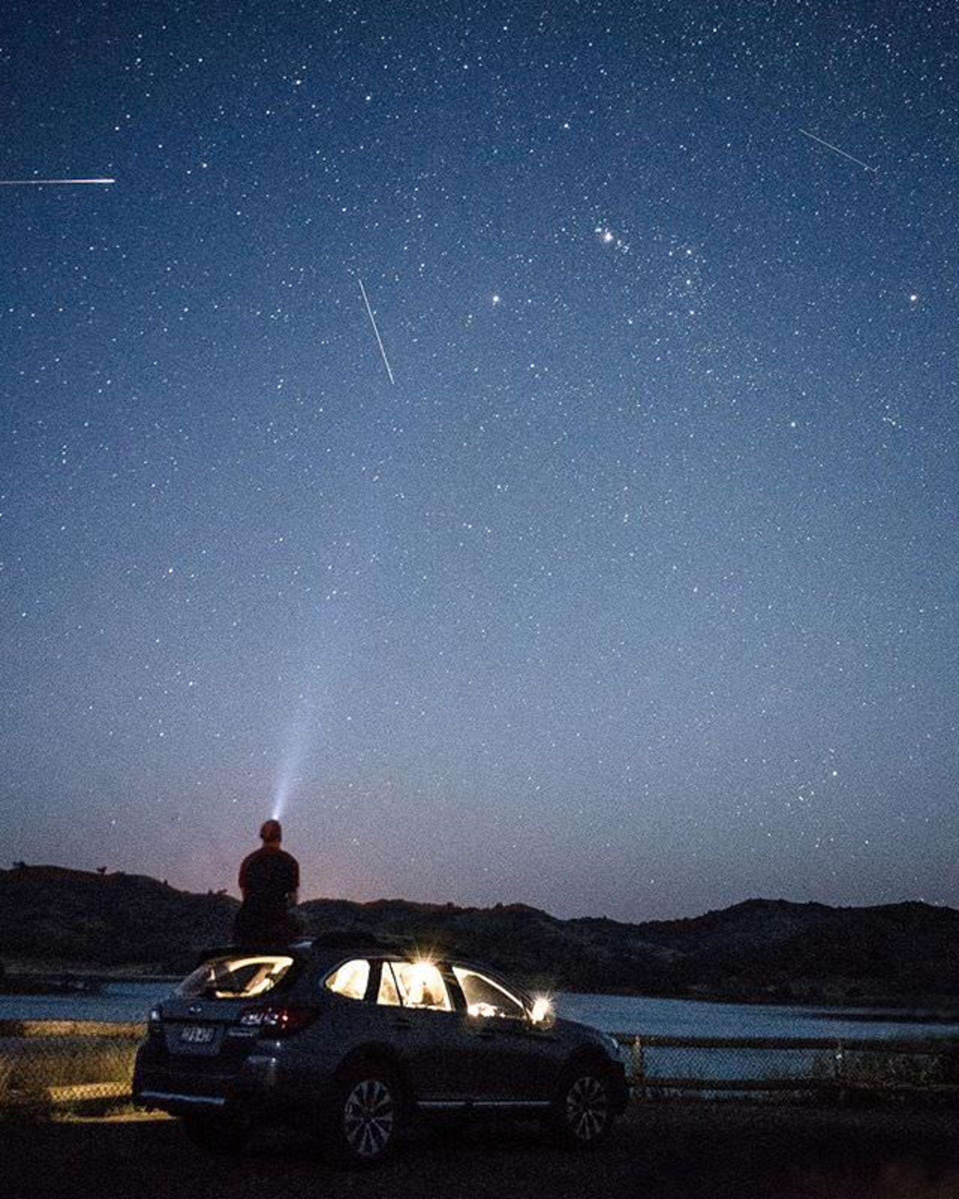 بارش شهابی جوزایی / Geminids meteors shower