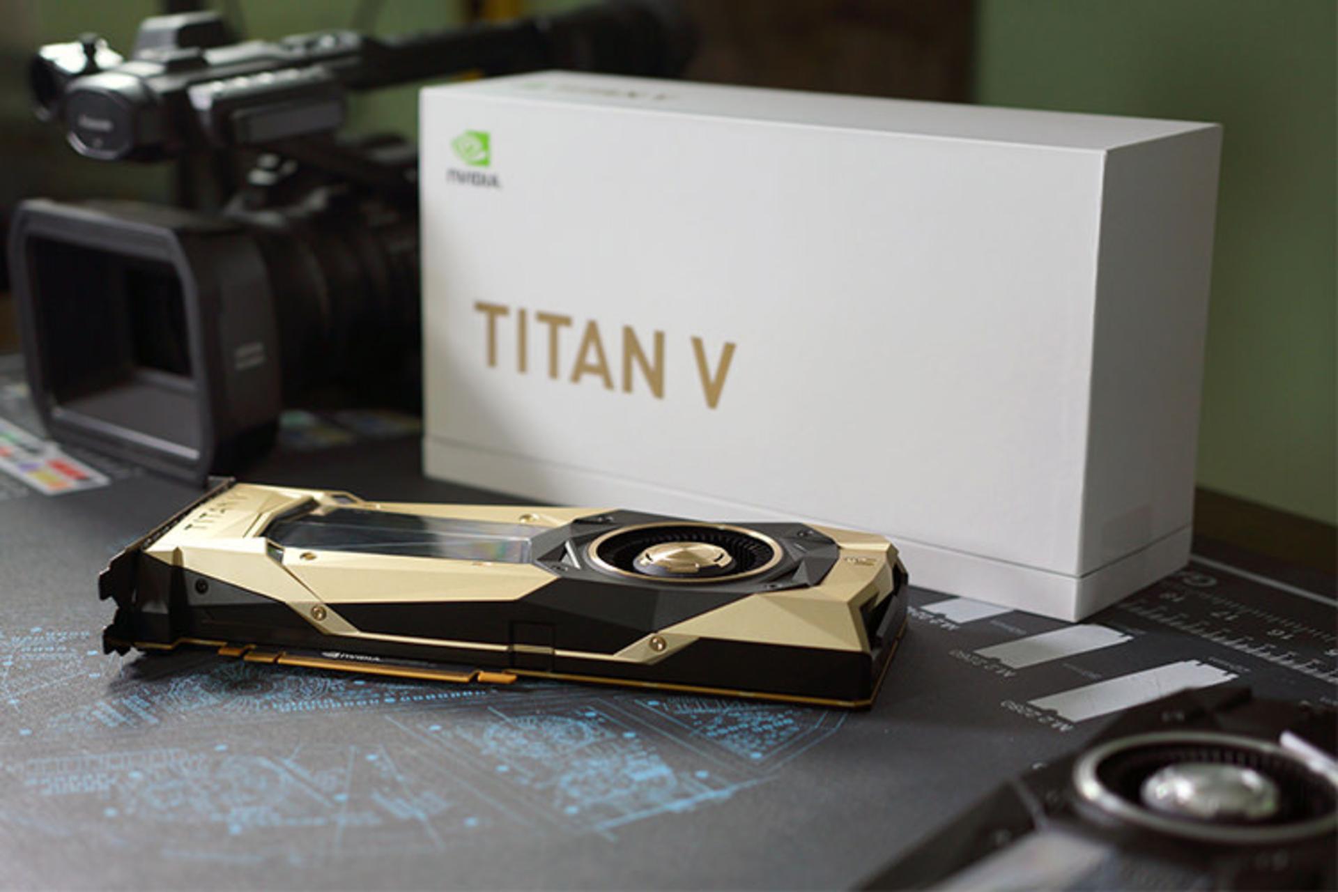 کارت گرافیک Titan V انویدیا