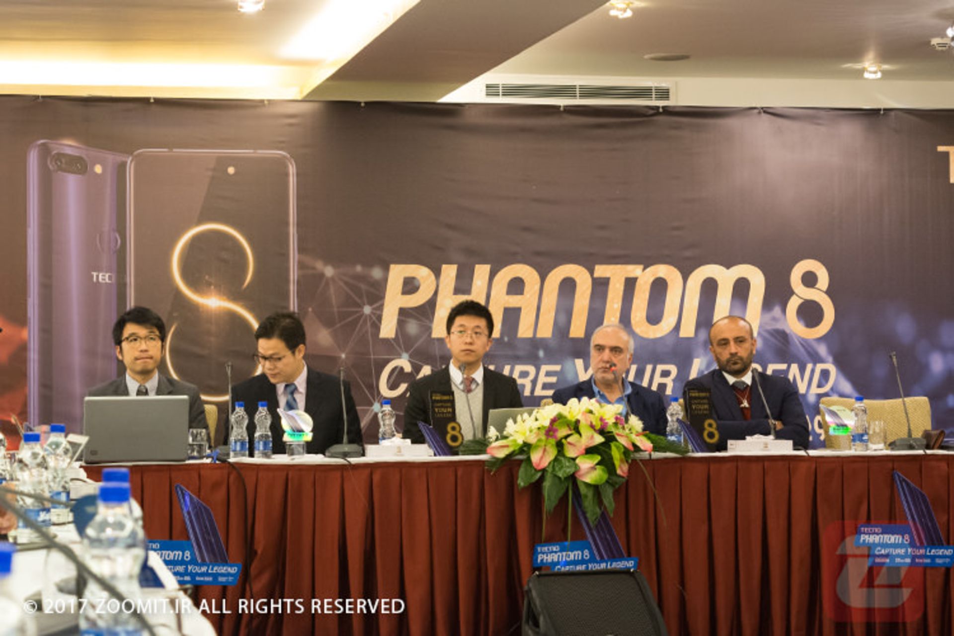 مراسم معرفی تکنو فانتوم ۸