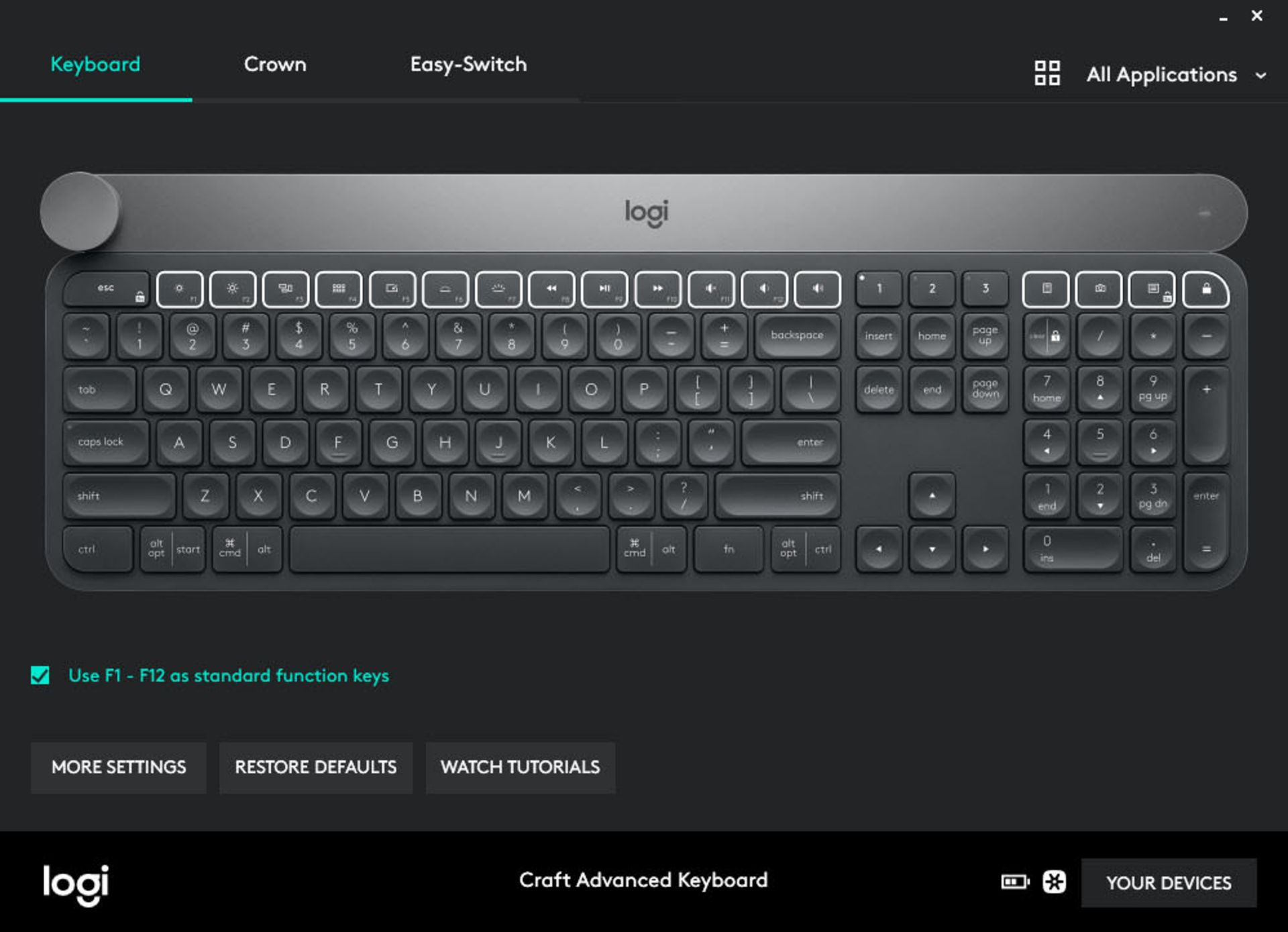لاجیتک کرفت / logitech craft