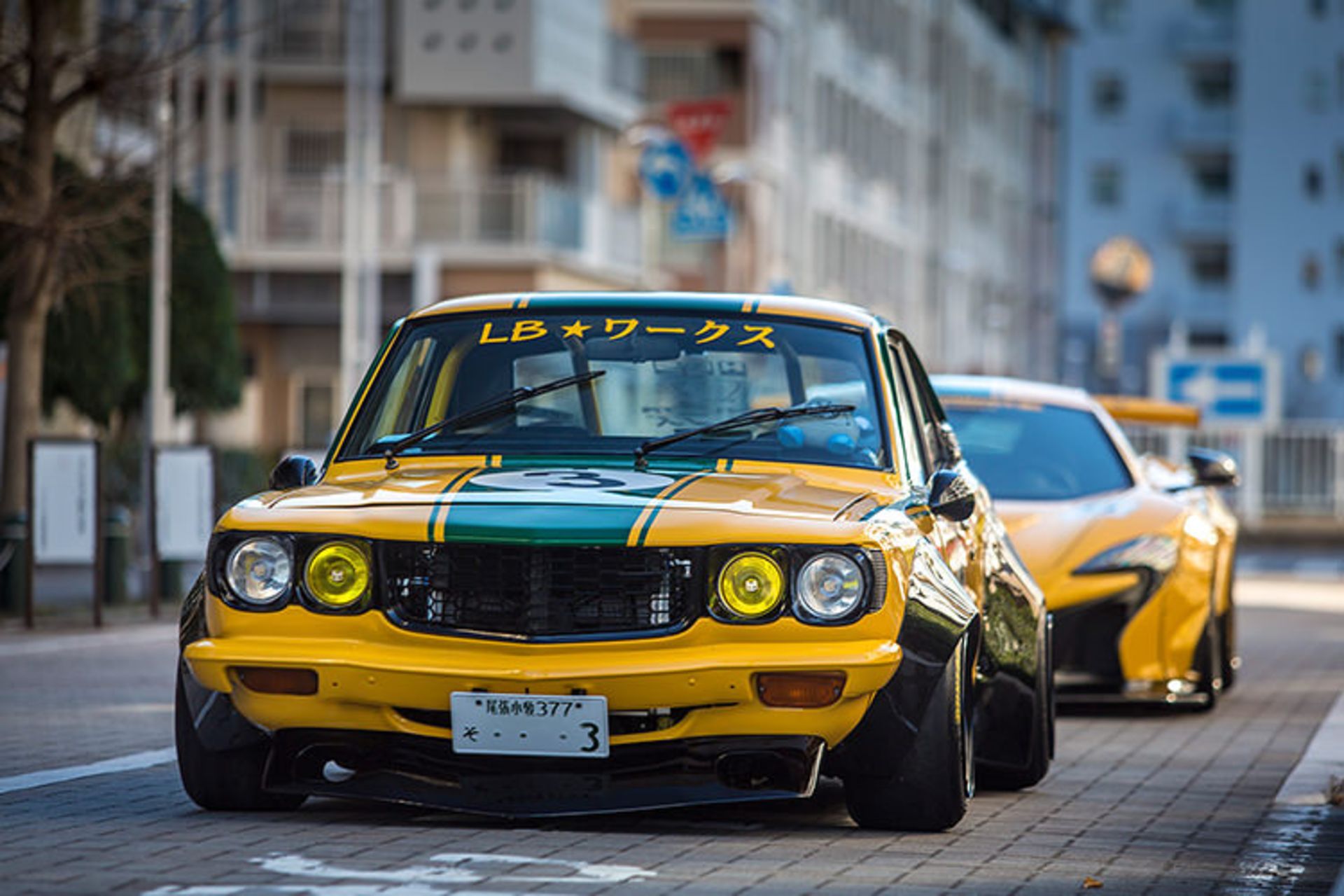 Mazda RX-3 liberty walk / مزدا