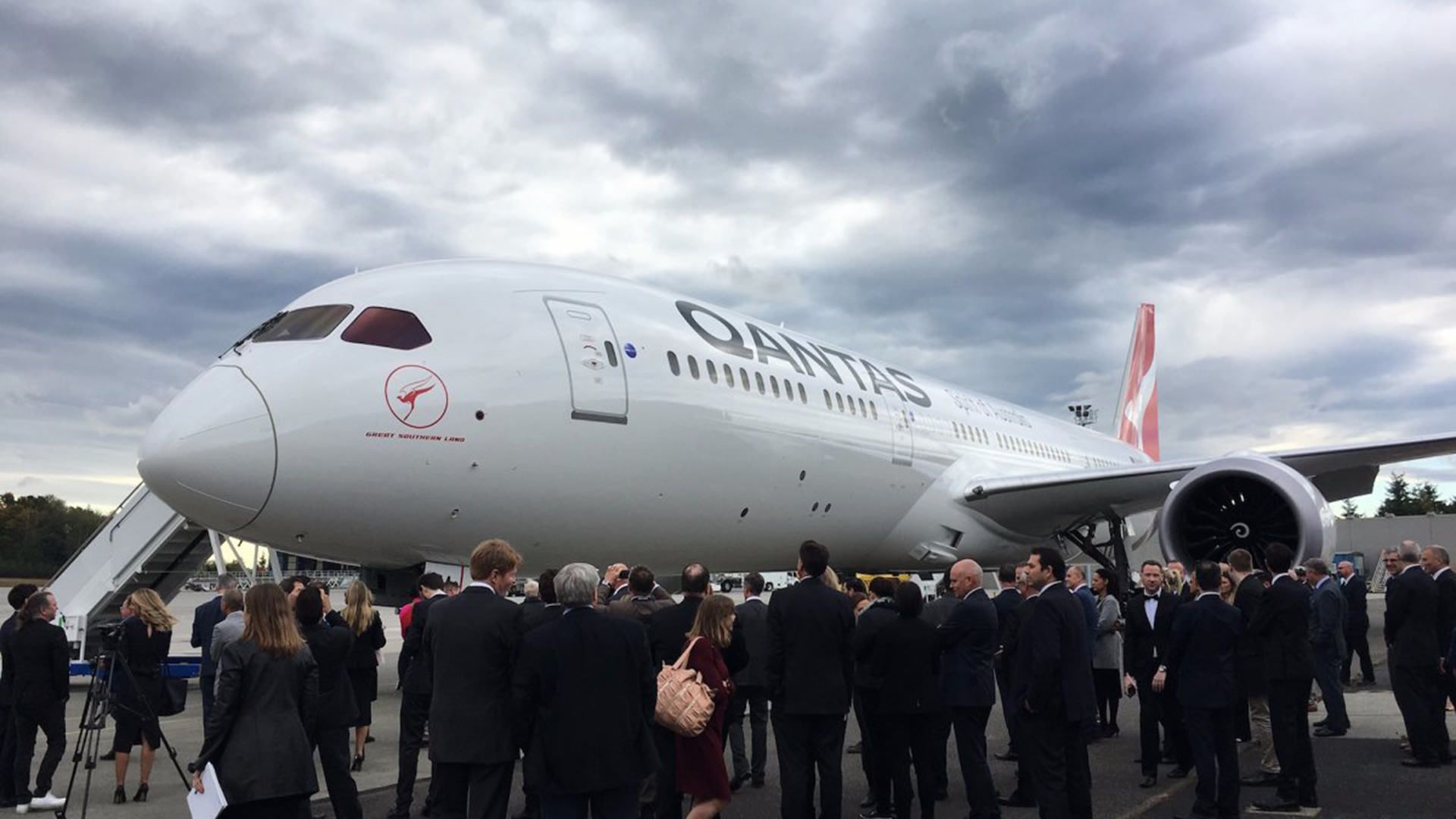 اولین بوئینگ ۷۸۷ تکمیل شده‌ جهت شرکت Qantas