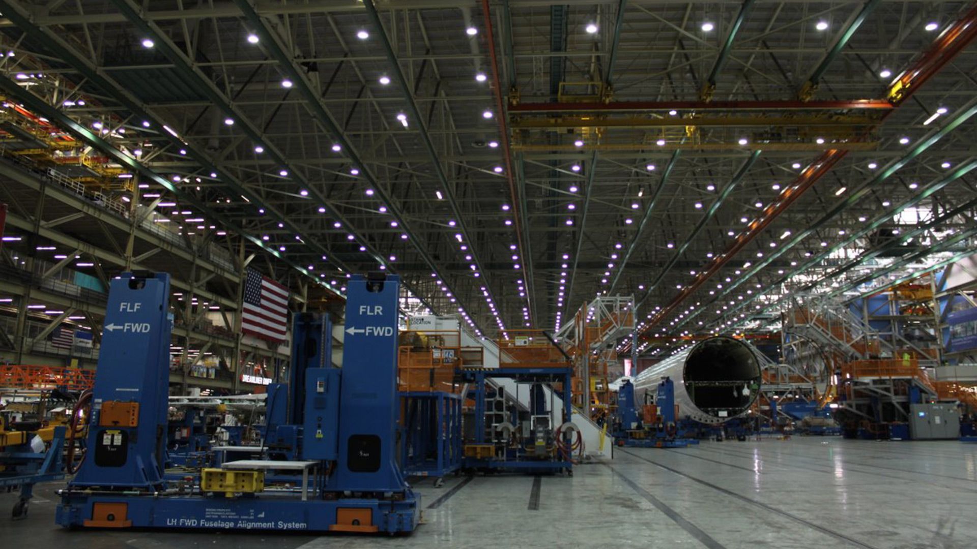 کارخانه‌ی هواپیماسازی بوئینگ در اورت